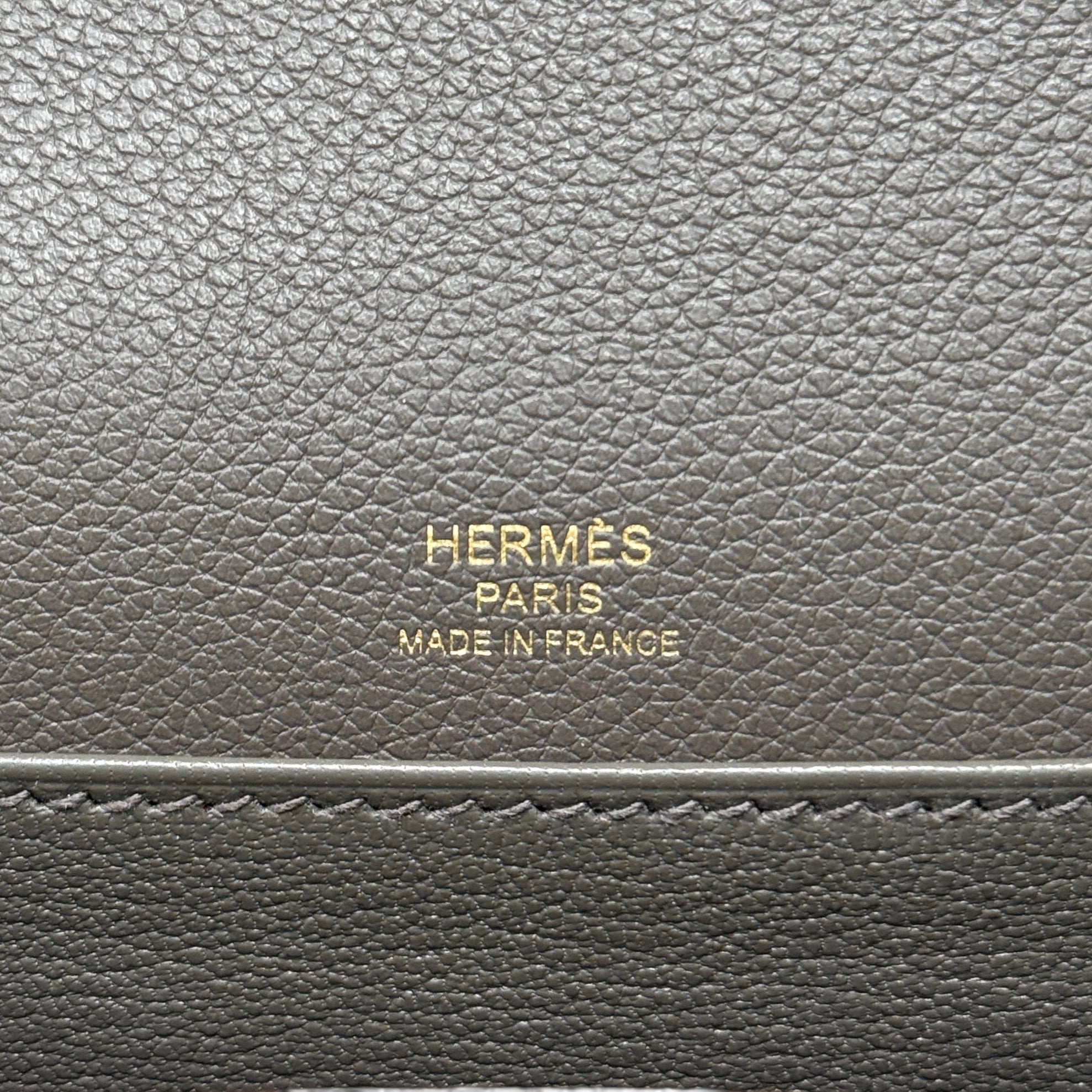 Hermes Gris Etain Evercolor Roulis 18