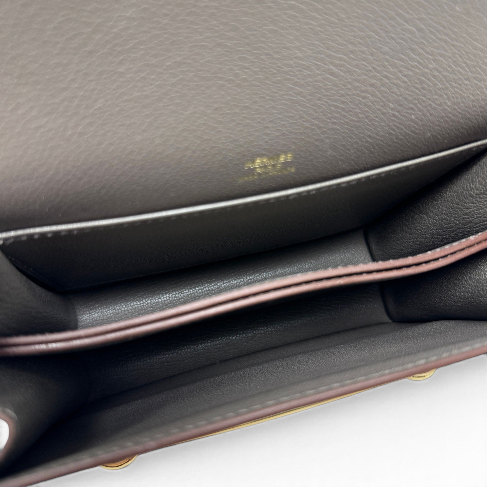 Hermes Gris Etain Evercolor Roulis 18