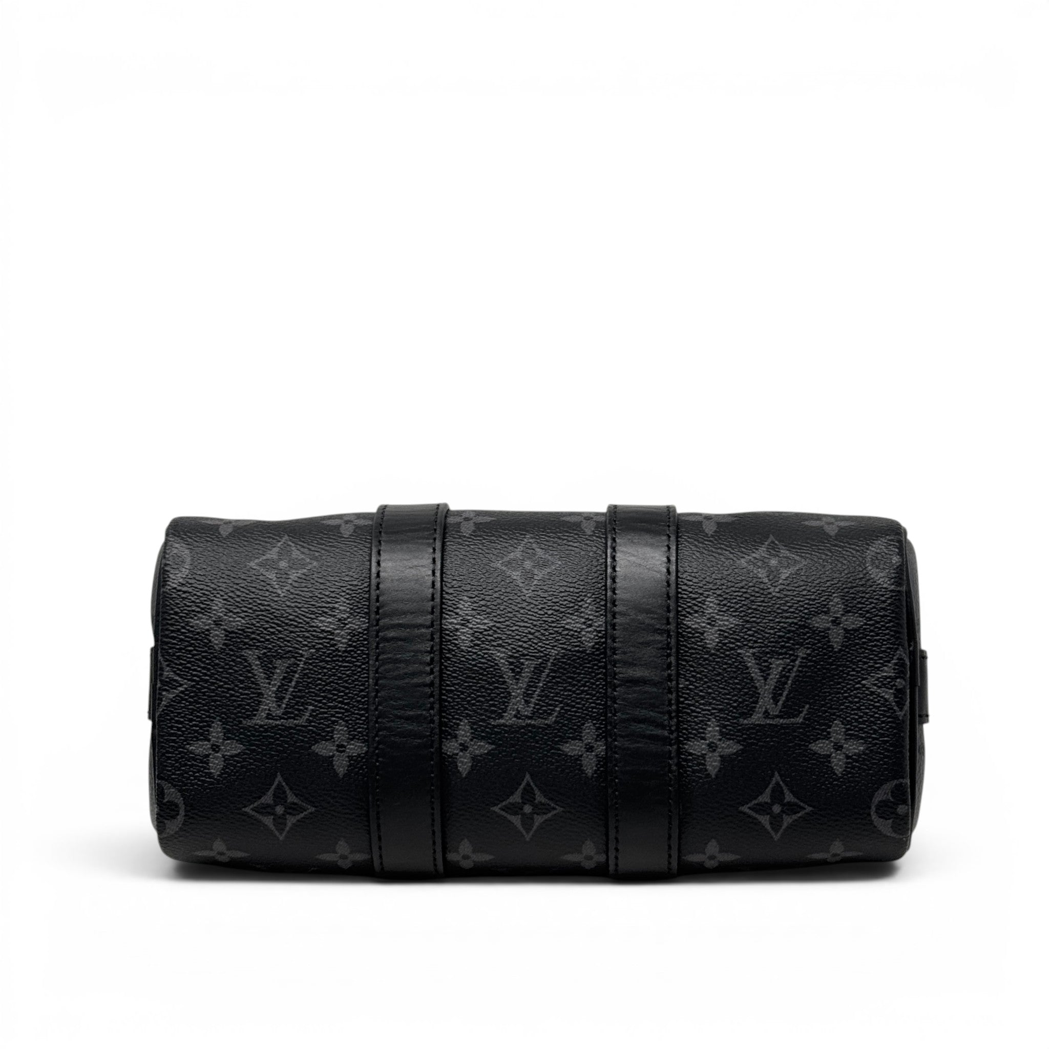 Louis Vuitton Black Keepall Bandouliere 25