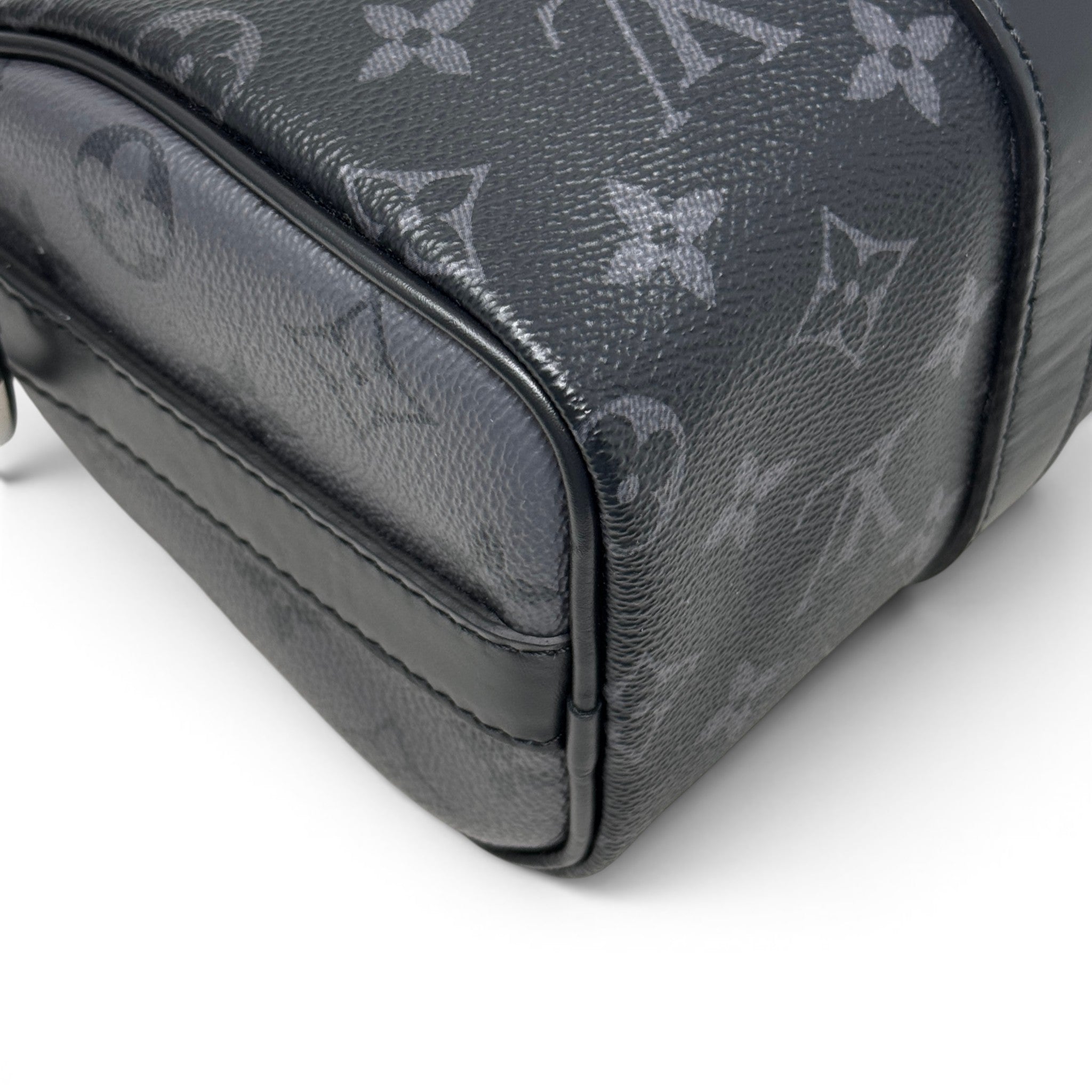 Louis Vuitton Black Keepall Bandouliere 25