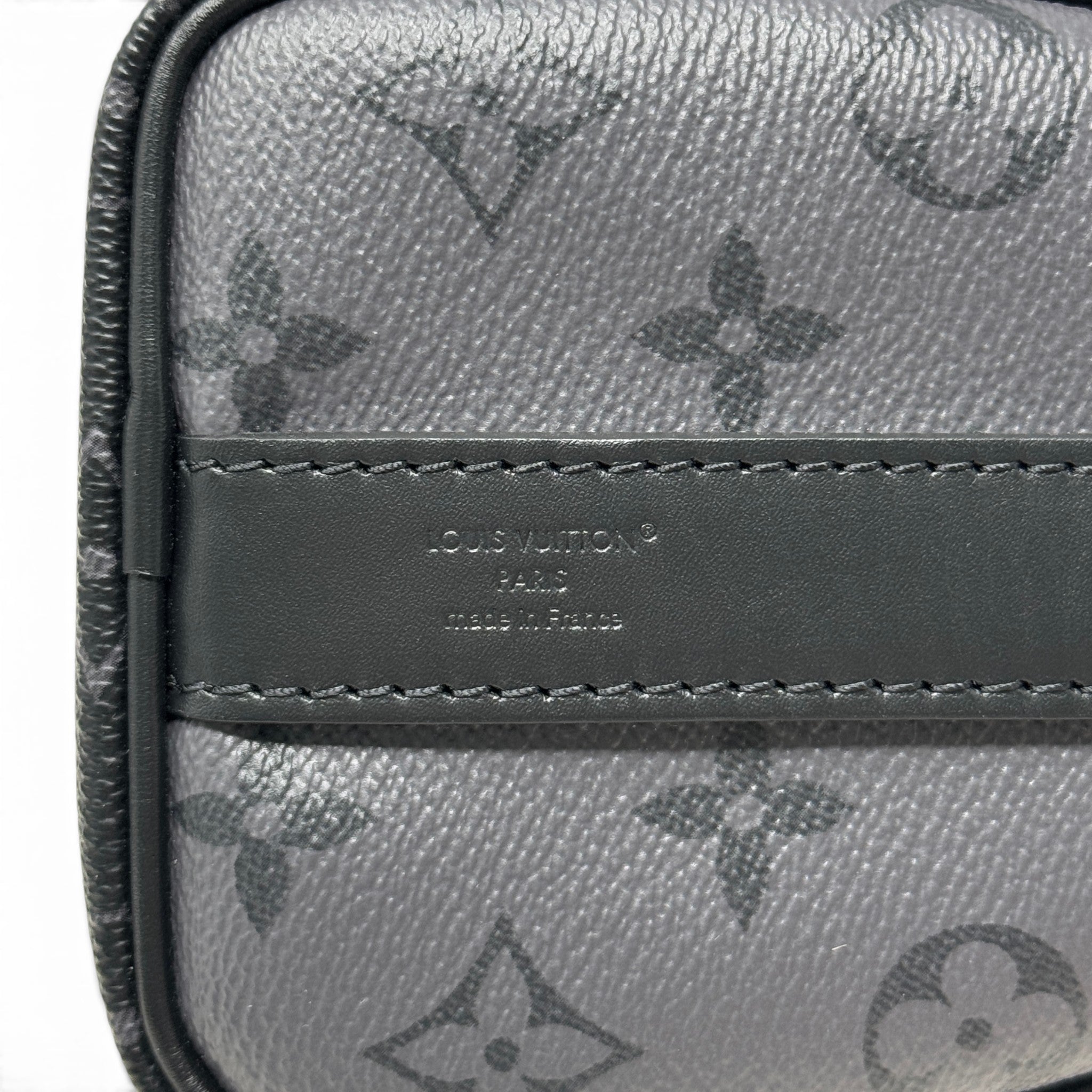 Louis Vuitton Black Keepall Bandouliere 25
