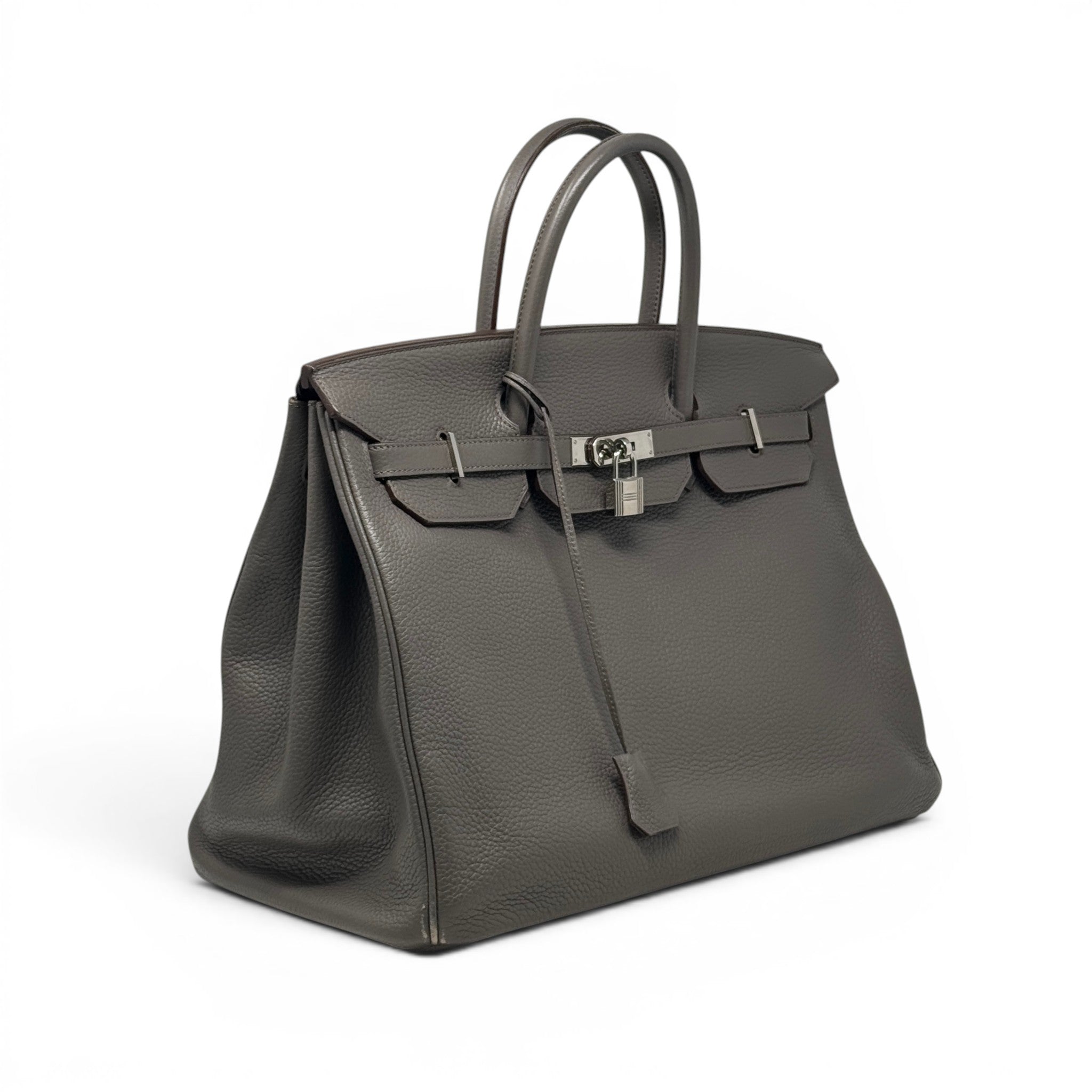 Hermes Gris Etain Togo Birkin 40