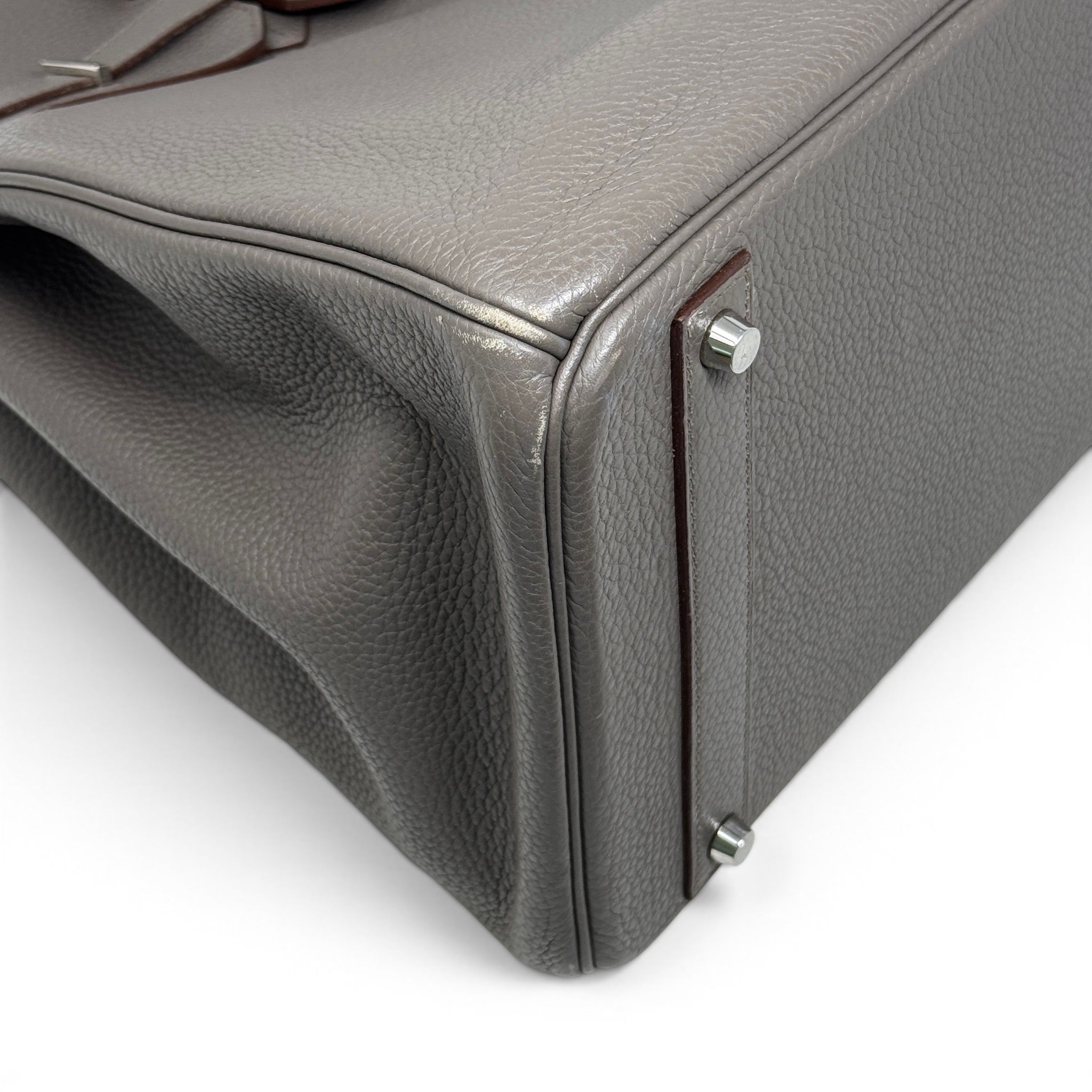 Hermes Gris Etain Togo Birkin 40