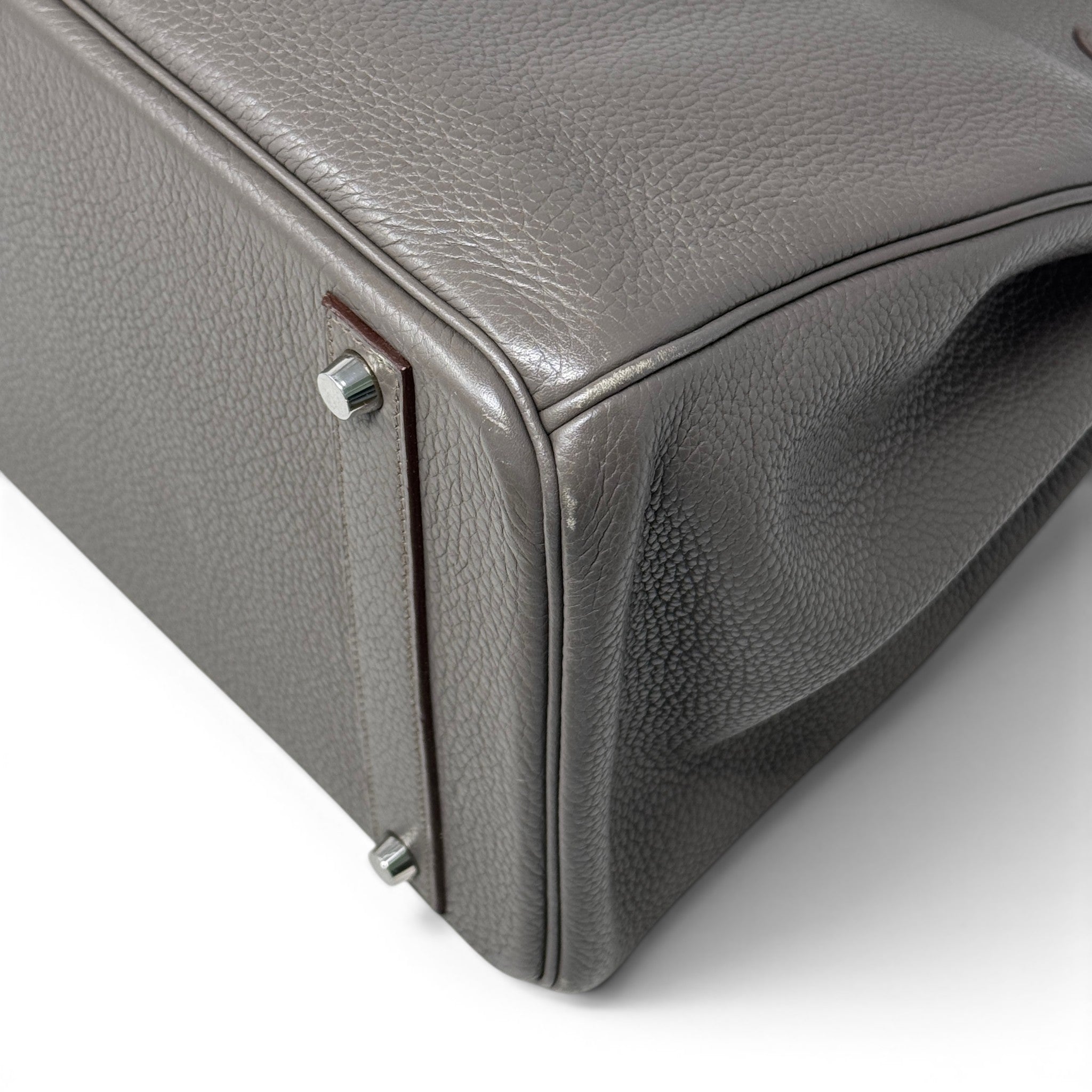 Hermes Gris Etain Togo Birkin 40