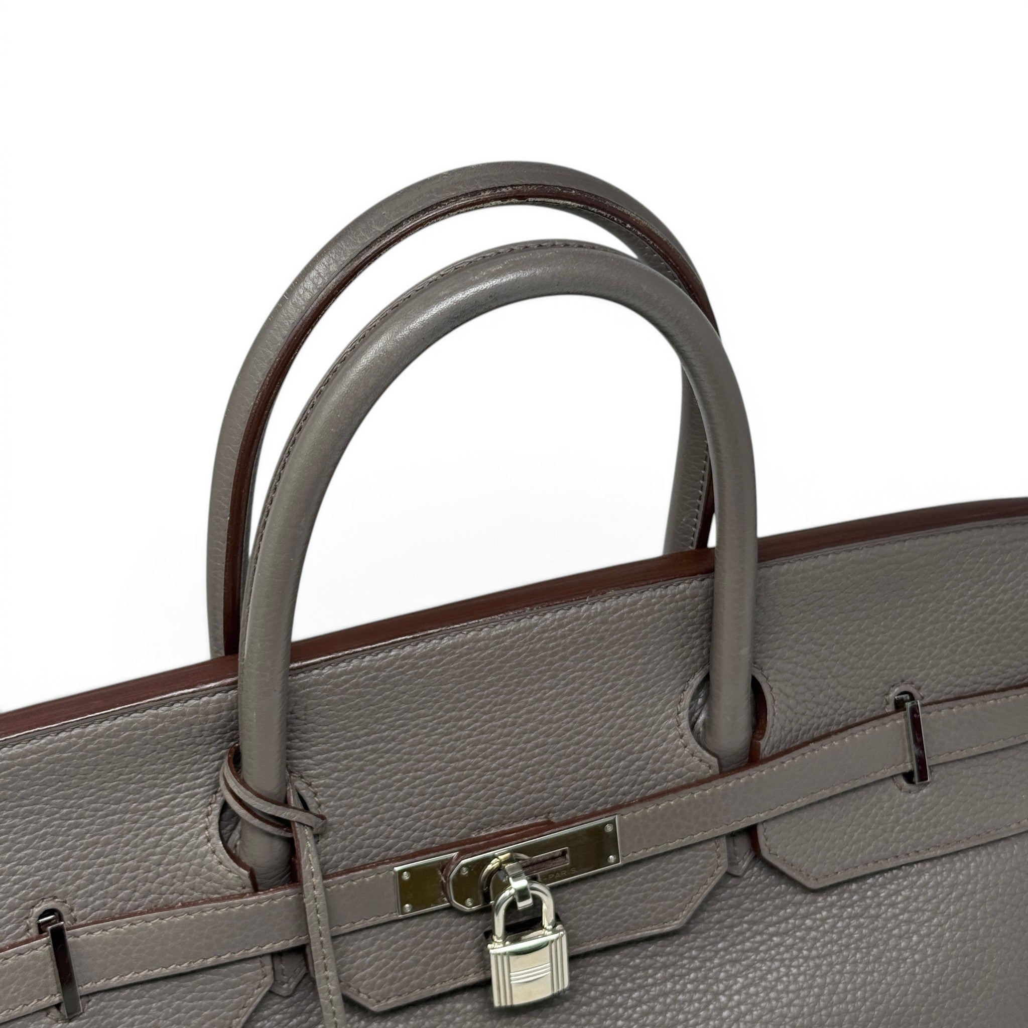 Hermes Gris Etain Togo Birkin 40