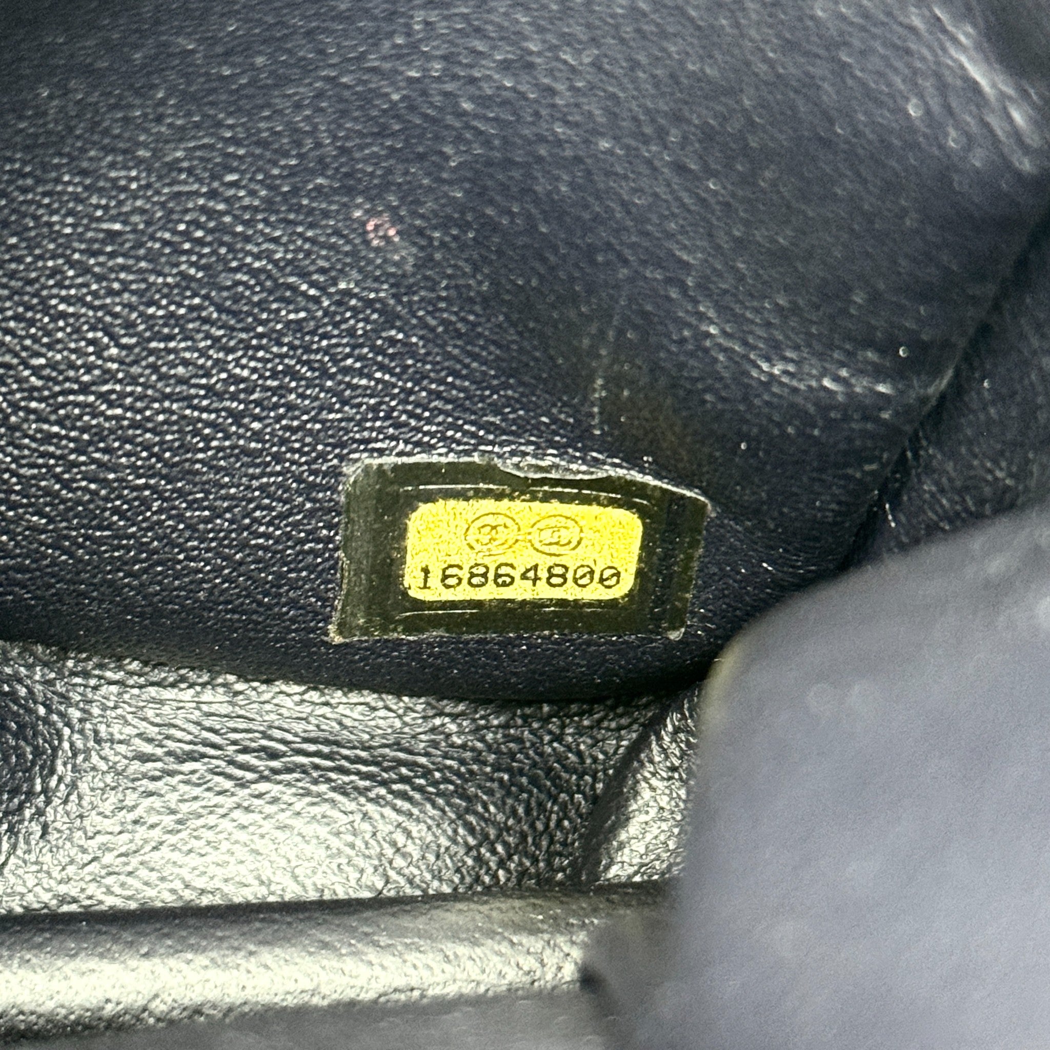 Chanel Blue Lambskin Jumbo Classic Flap