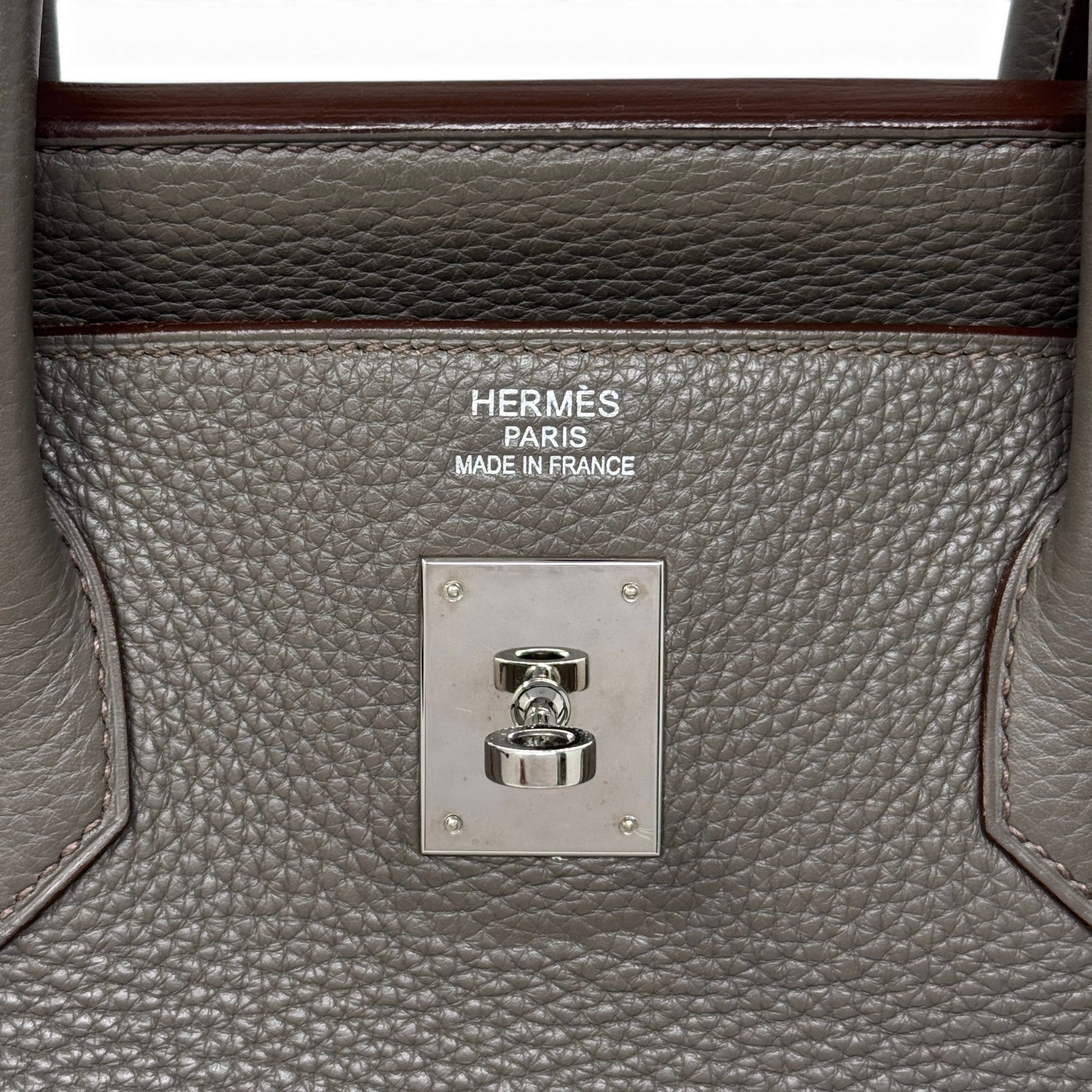 Hermes Gris Etain Togo Birkin 40