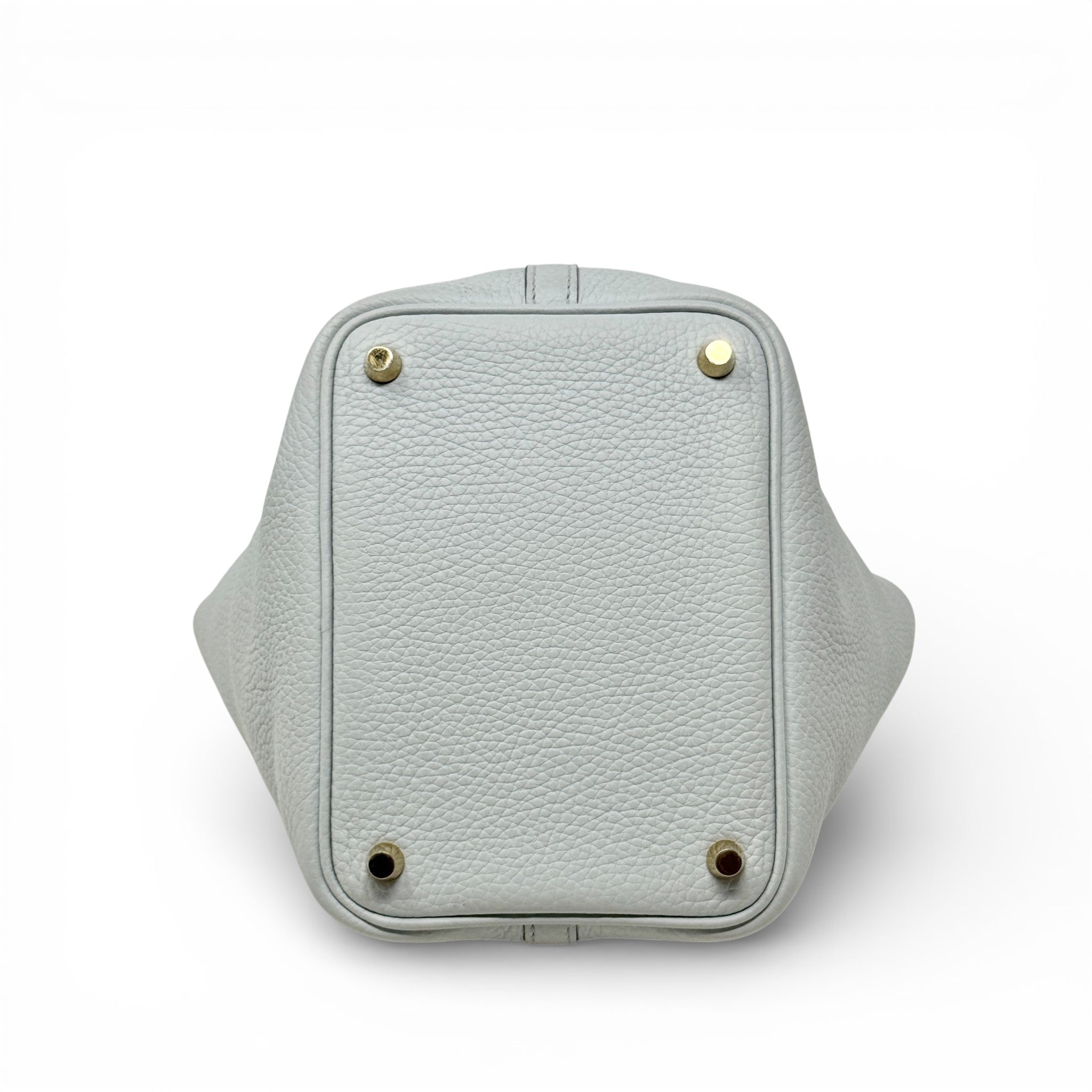 Hermes Blue Pale Clemence Picotin 18