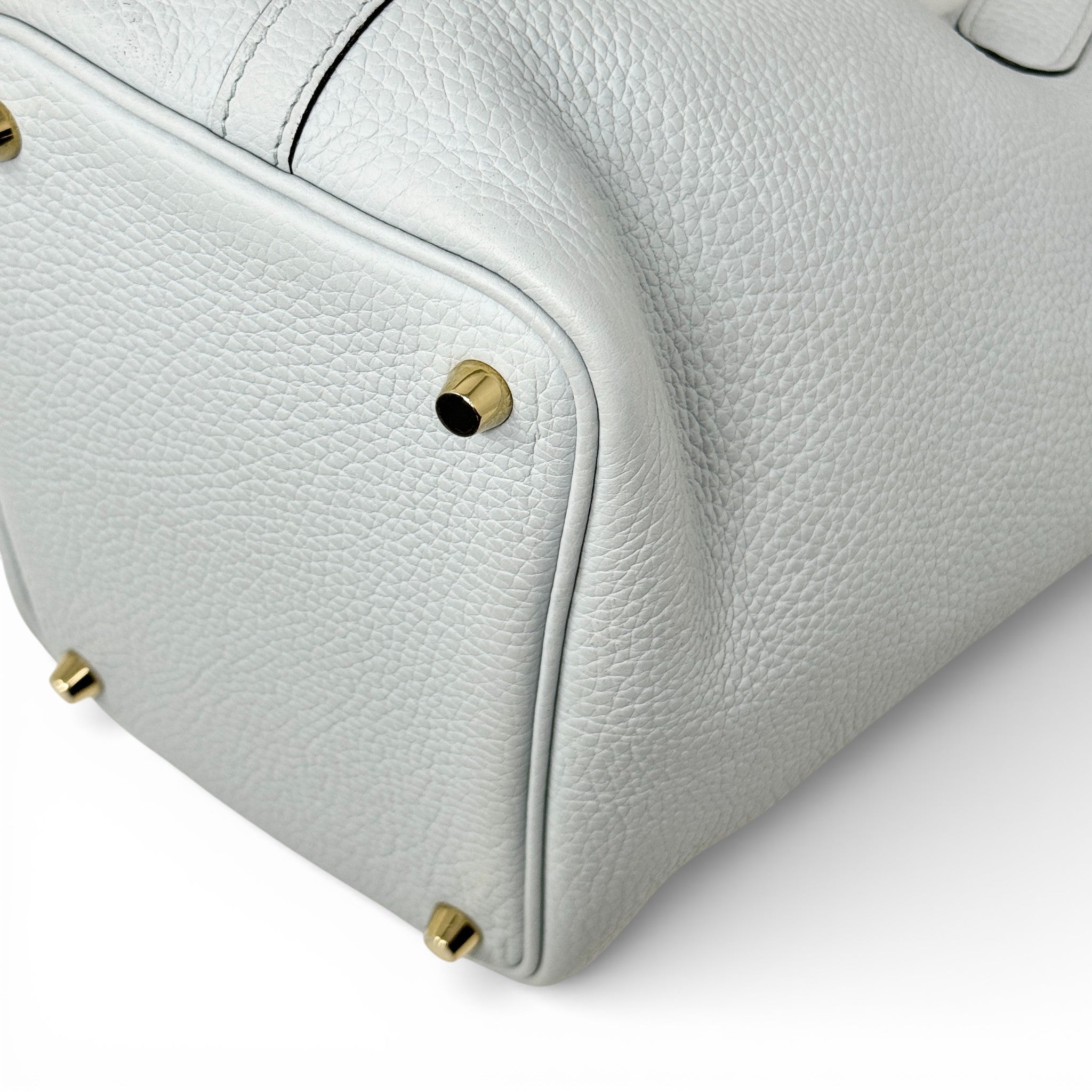 Hermes Blue Pale Clemence Picotin 18