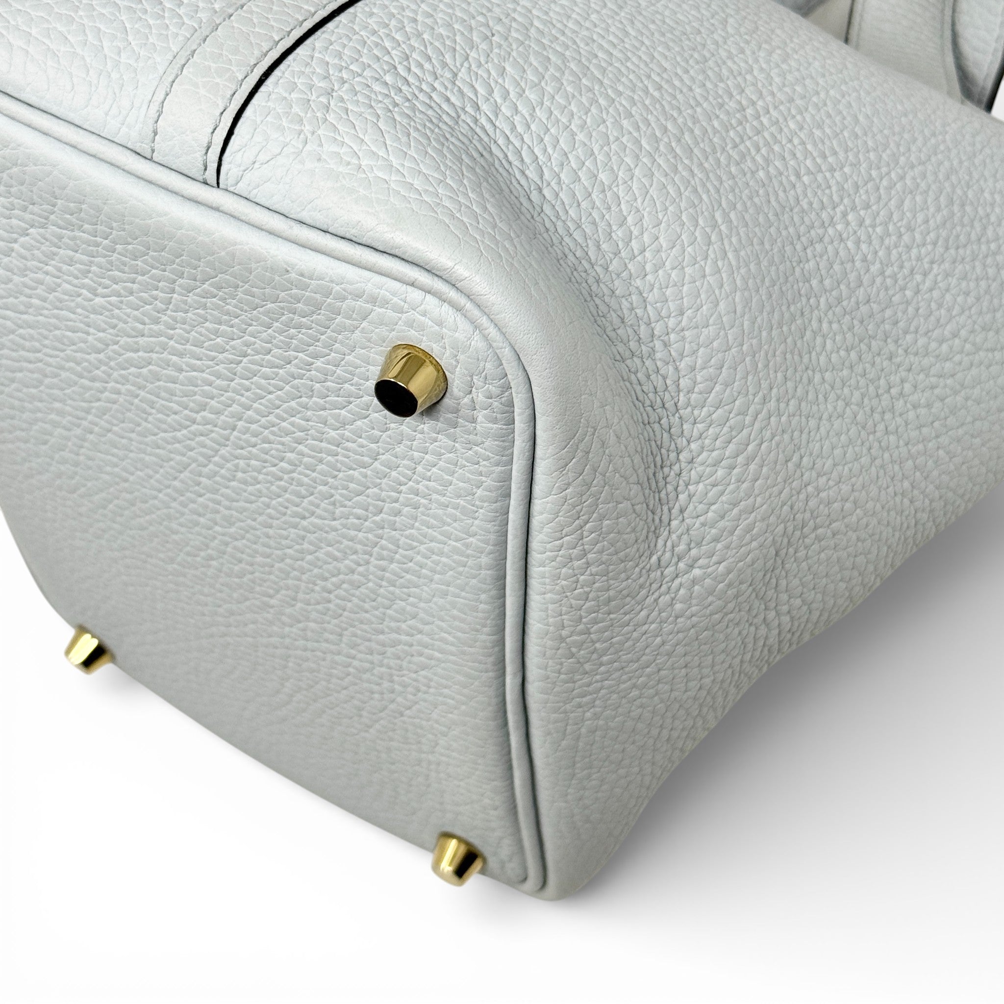 Hermes Blue Pale Clemence Picotin 18