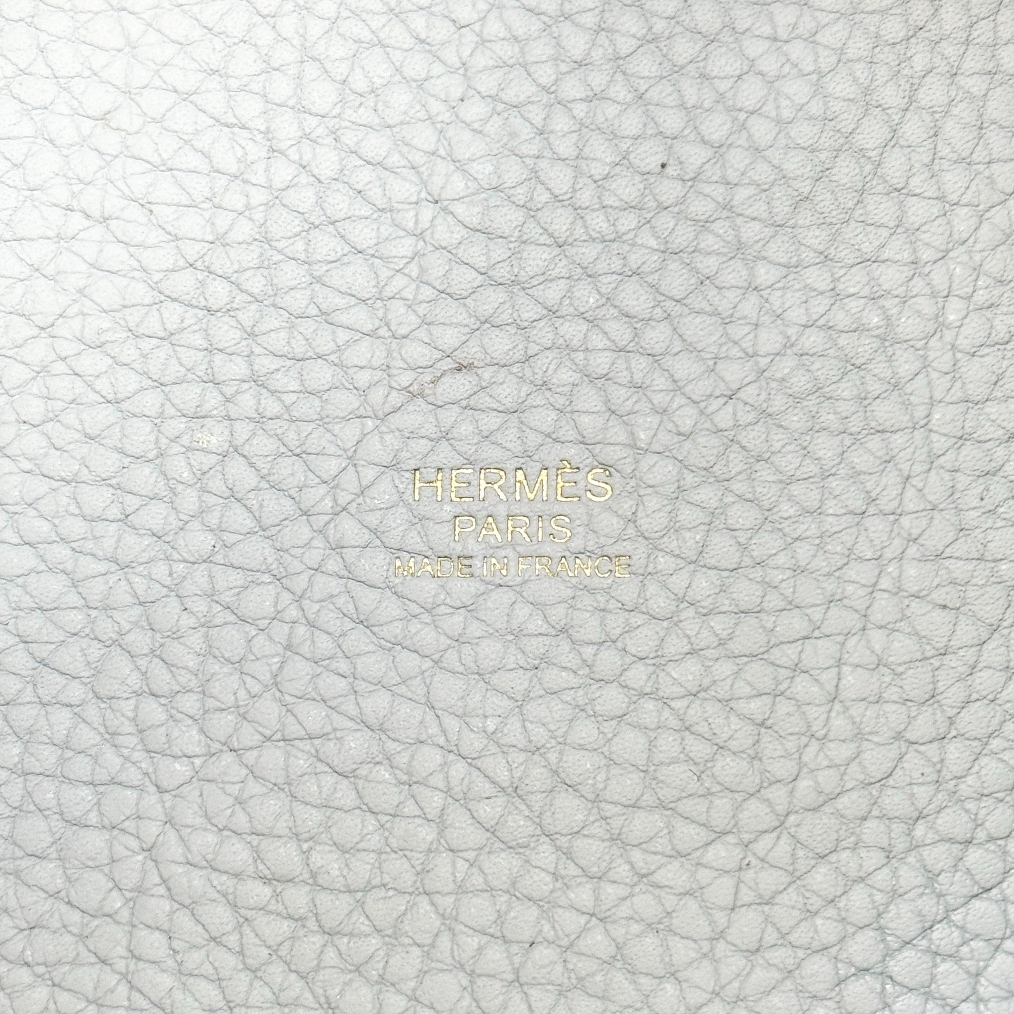 Hermes Blue Pale Clemence Picotin 18