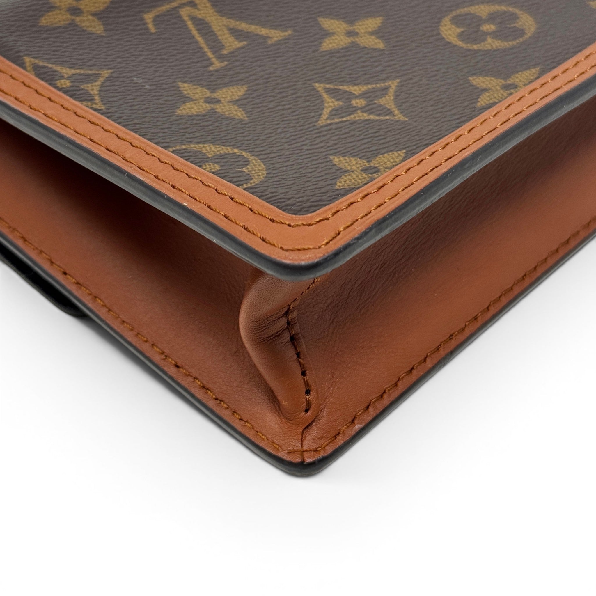 Louis Vuitton Reverse Monogram Dauphine Chain Wallet