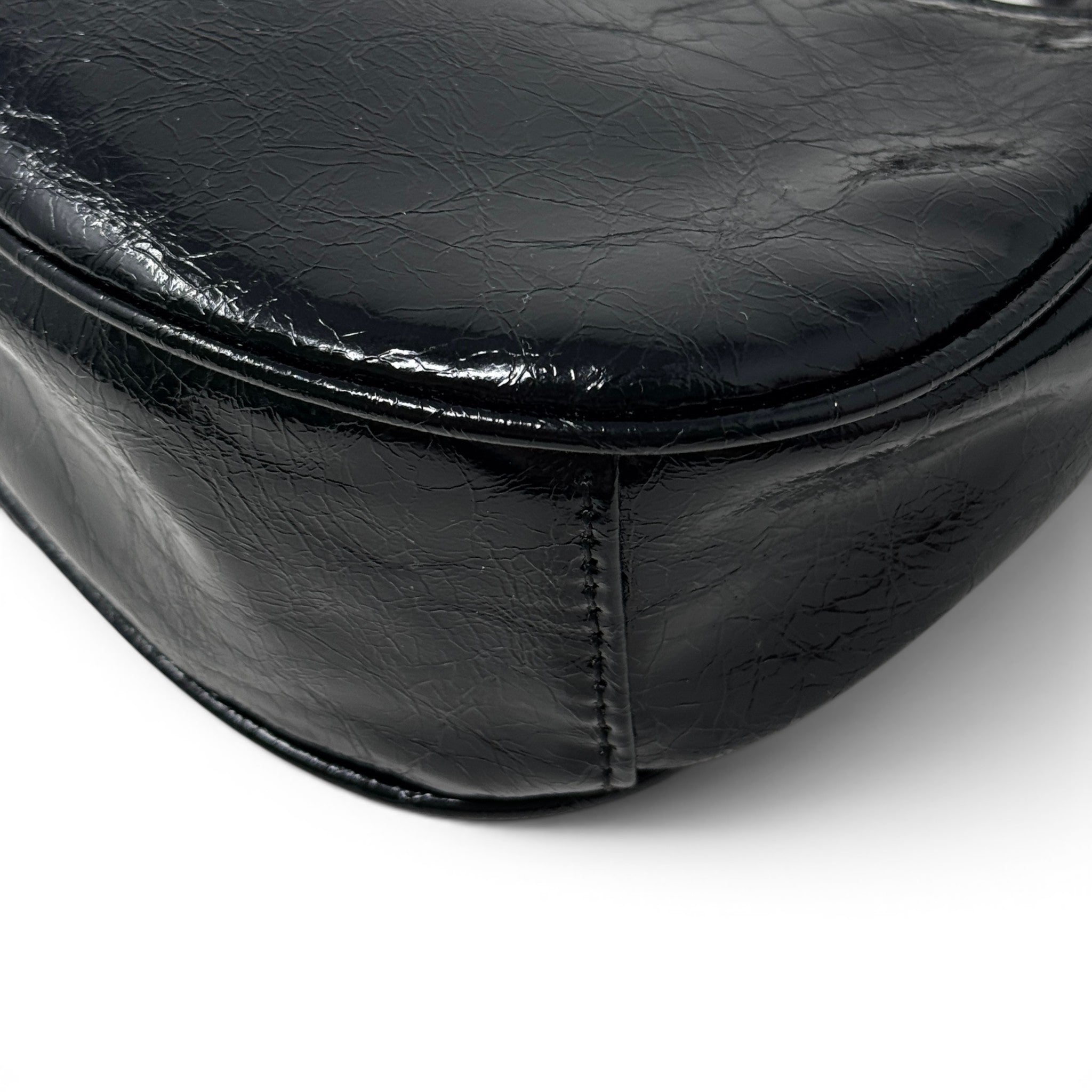 Balenciaga Black Extra Small Le Cagole Shoulder Bag