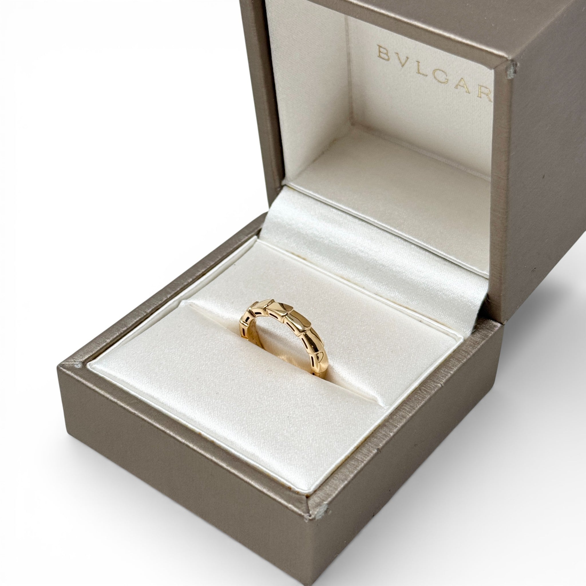 Bvlgari Rose Gold Serpenti Viper Ring