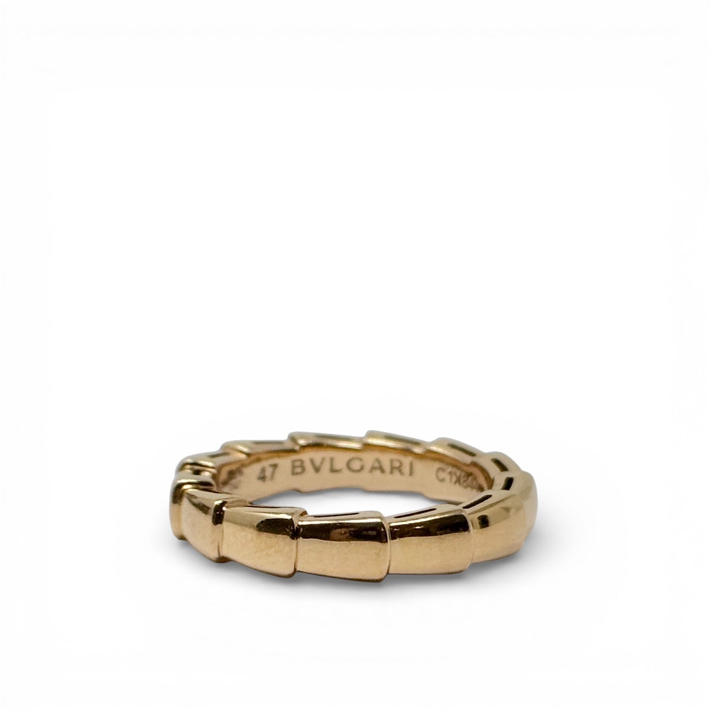 Bvlgari Rose Gold Serpenti Viper Ring