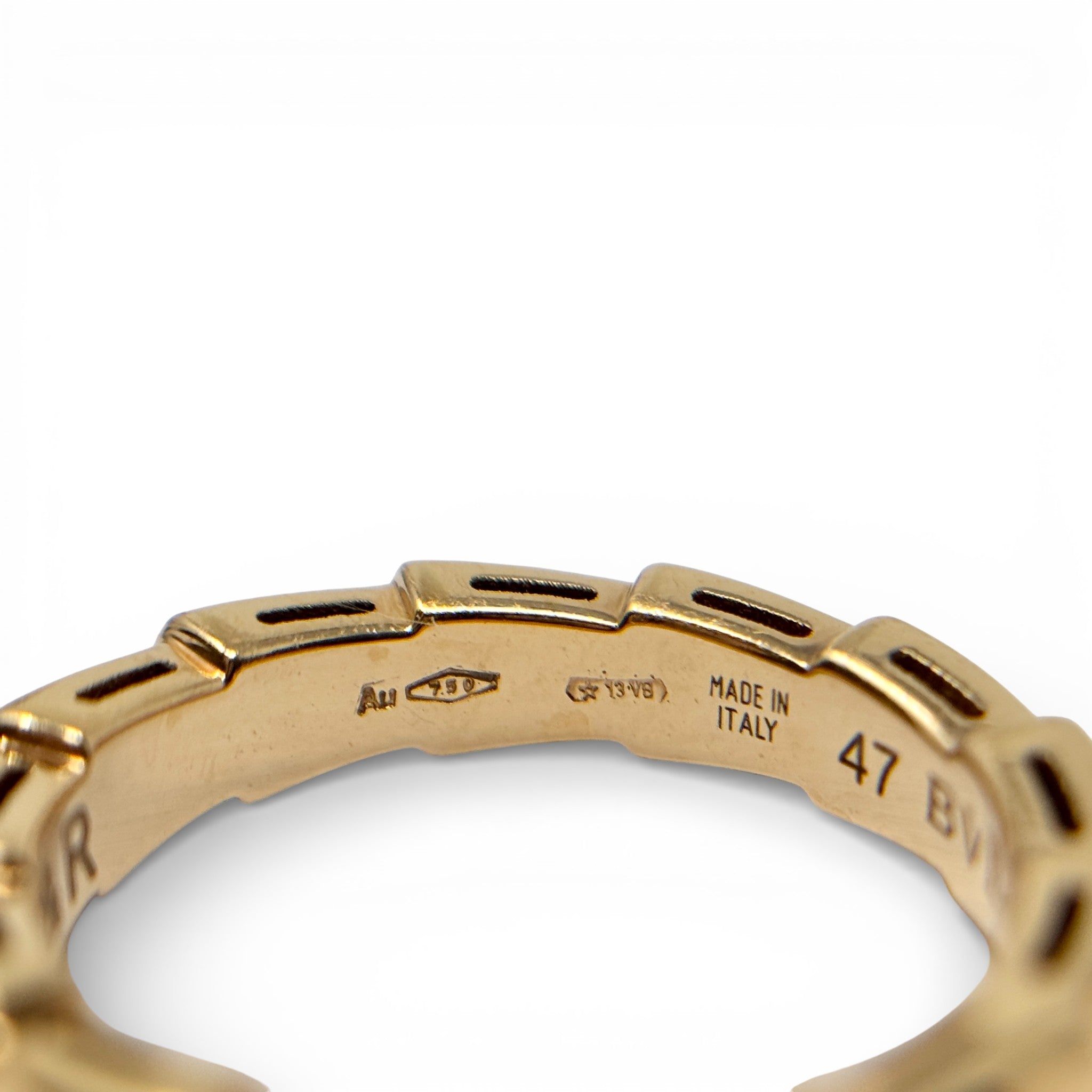 Bvlgari Rose Gold Serpenti Viper Ring