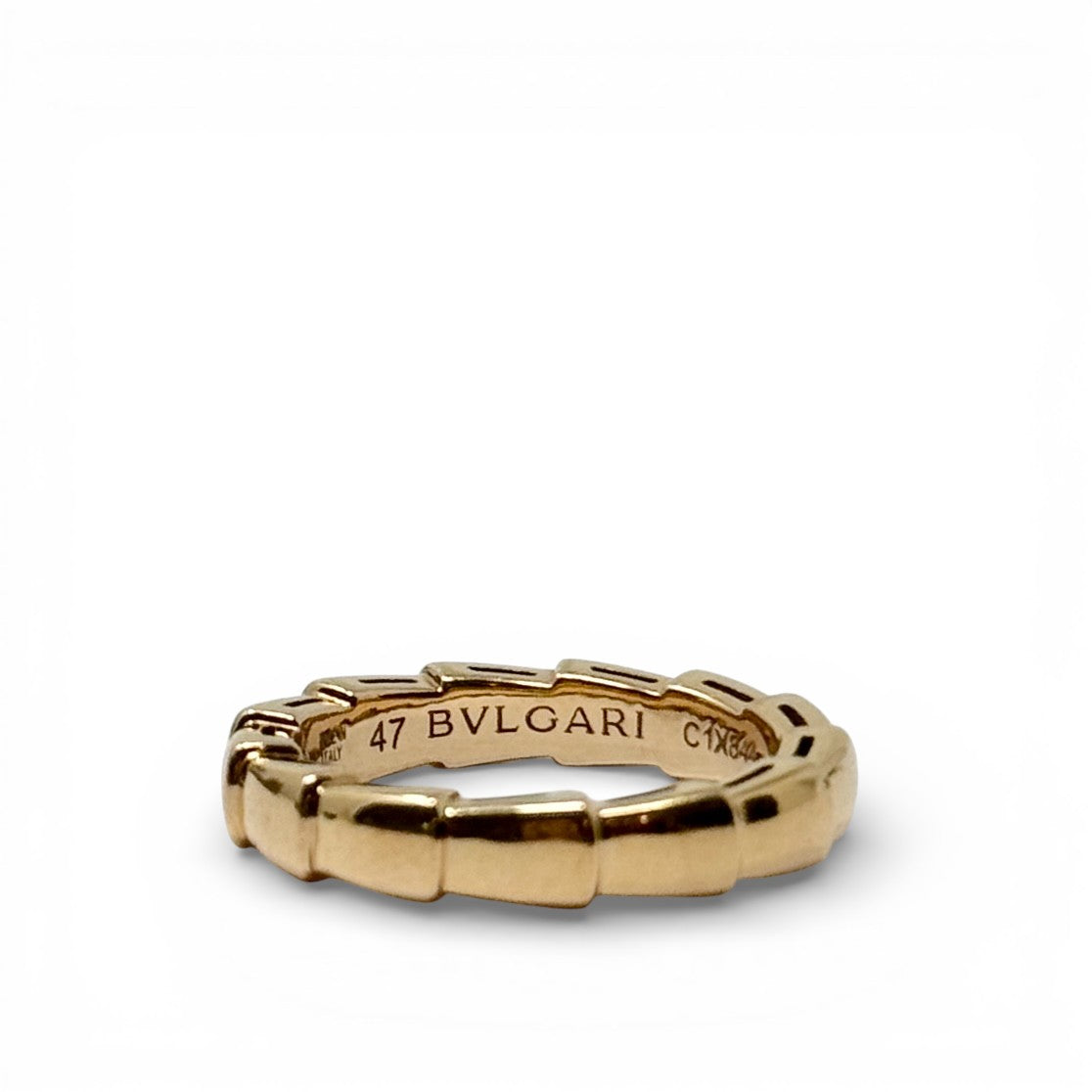 Bvlgari Rose Gold Serpenti Viper Ring