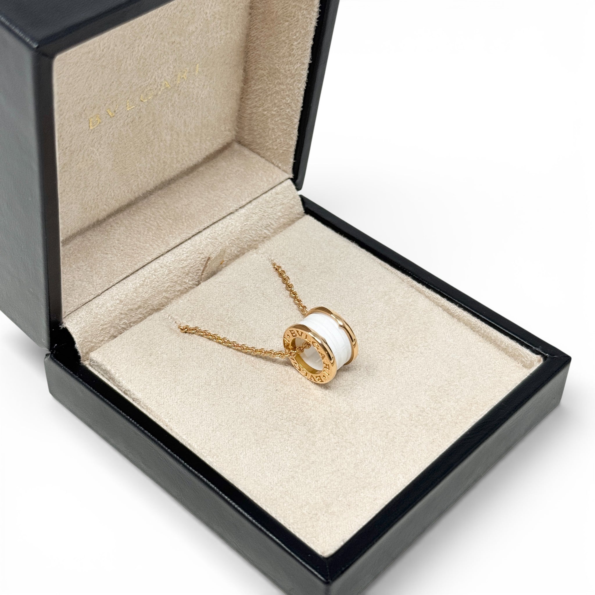 Bvlgari White B.zero1 Necklace