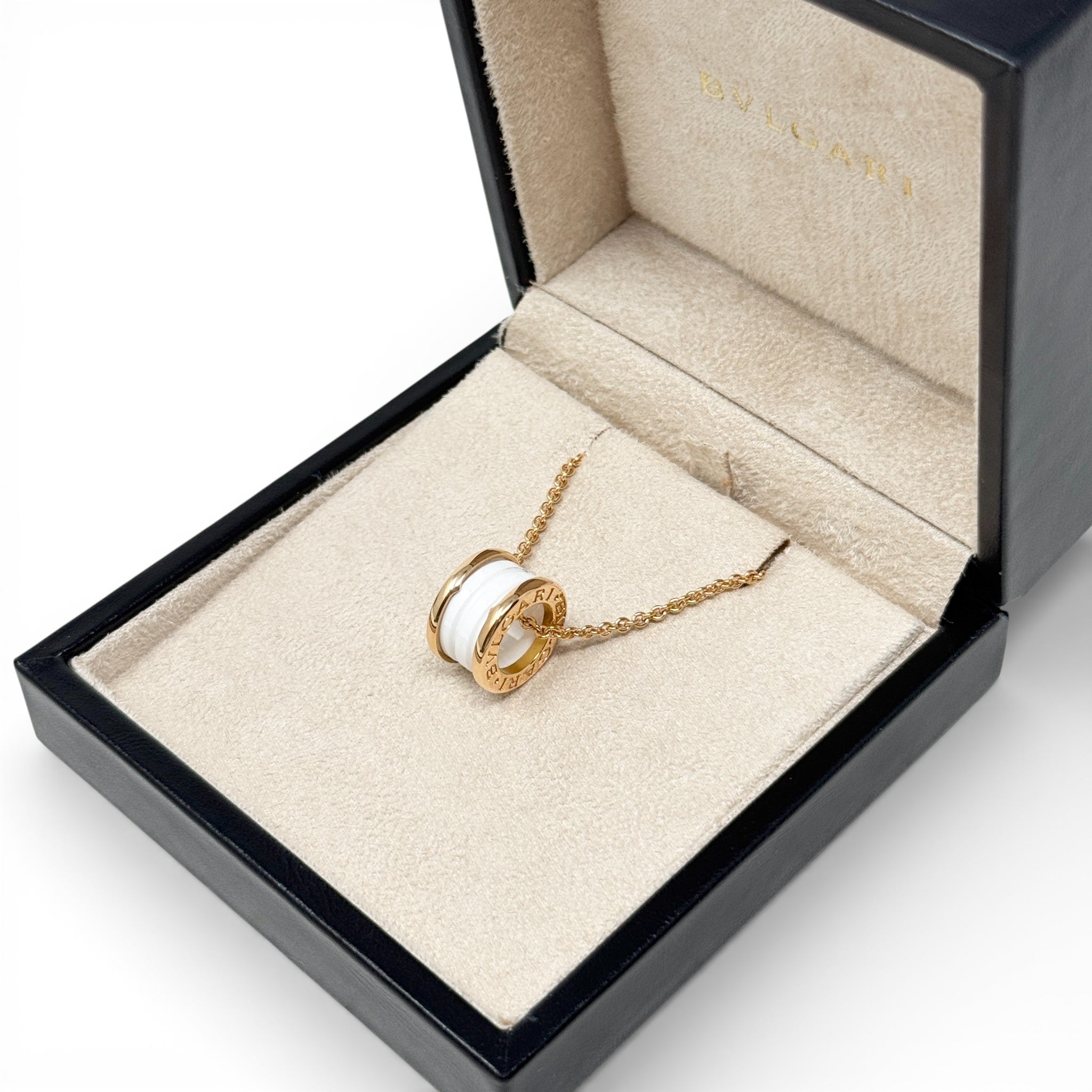 Bvlgari White B.zero1 Necklace