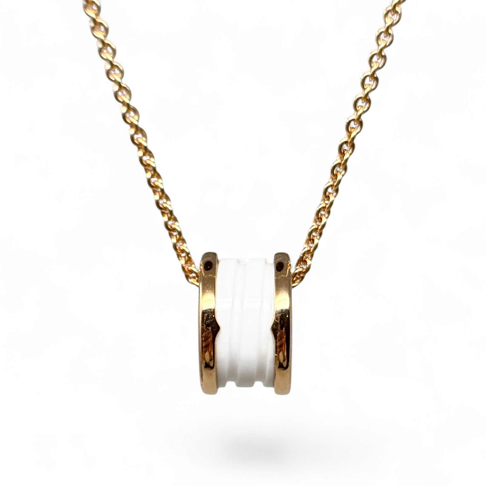 Bvlgari White B.zero1 Necklace