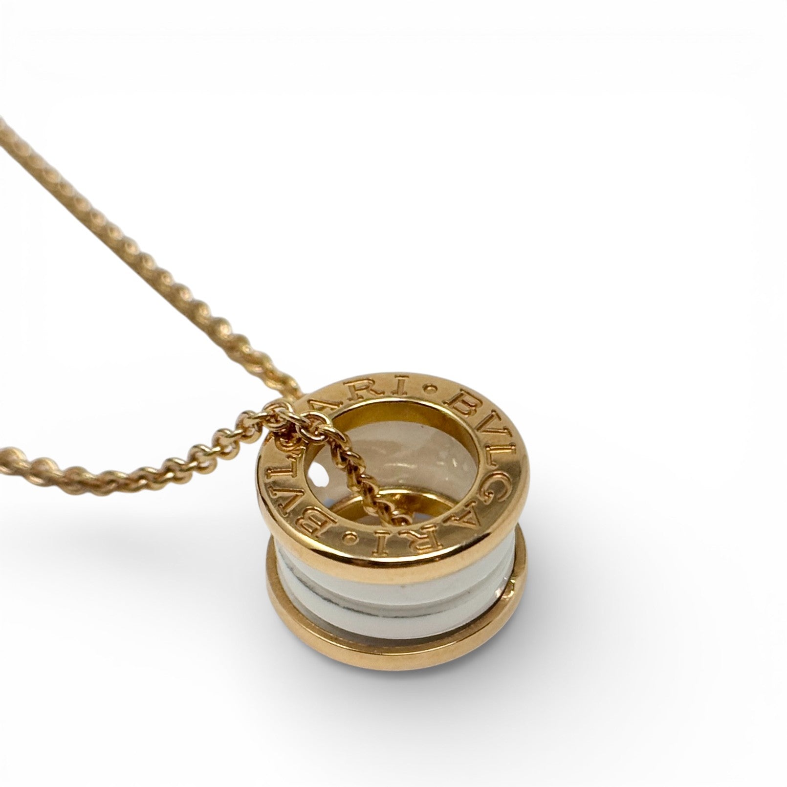 Bvlgari White B.zero1 Necklace