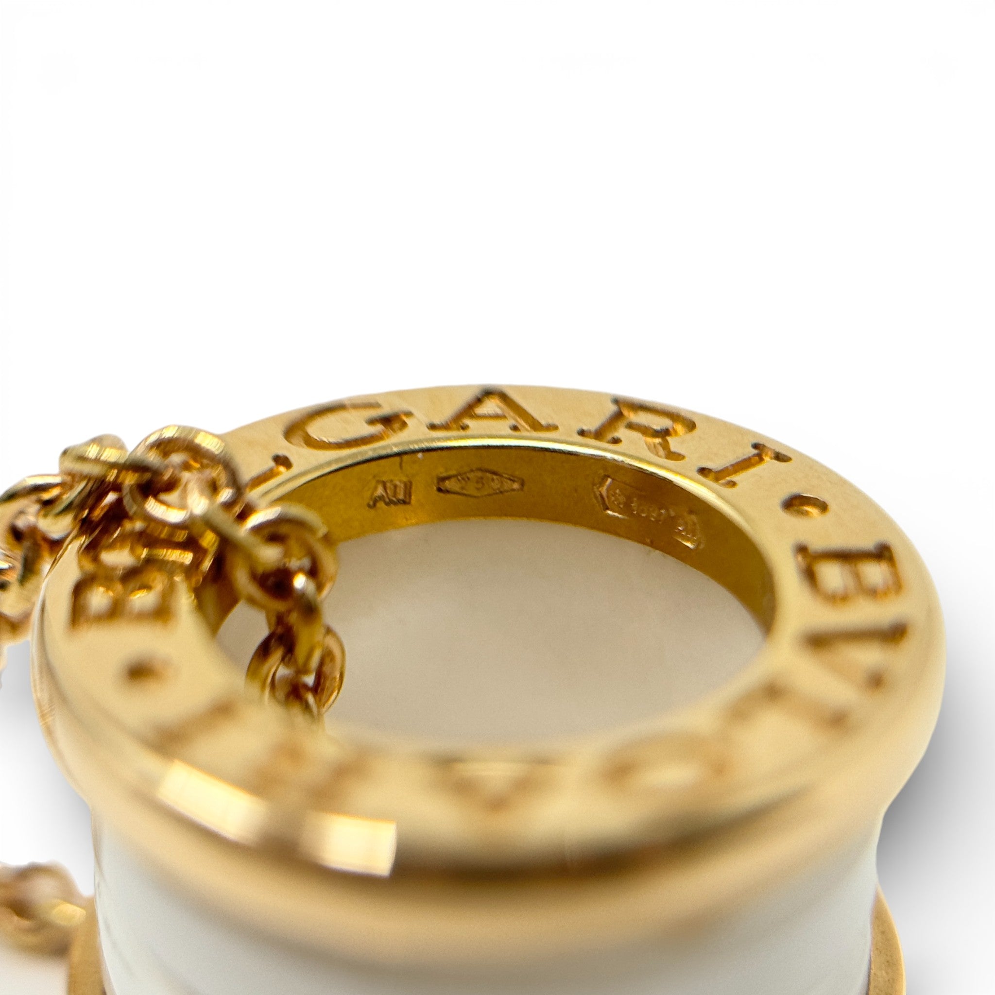 Bvlgari White B.zero1 Necklace