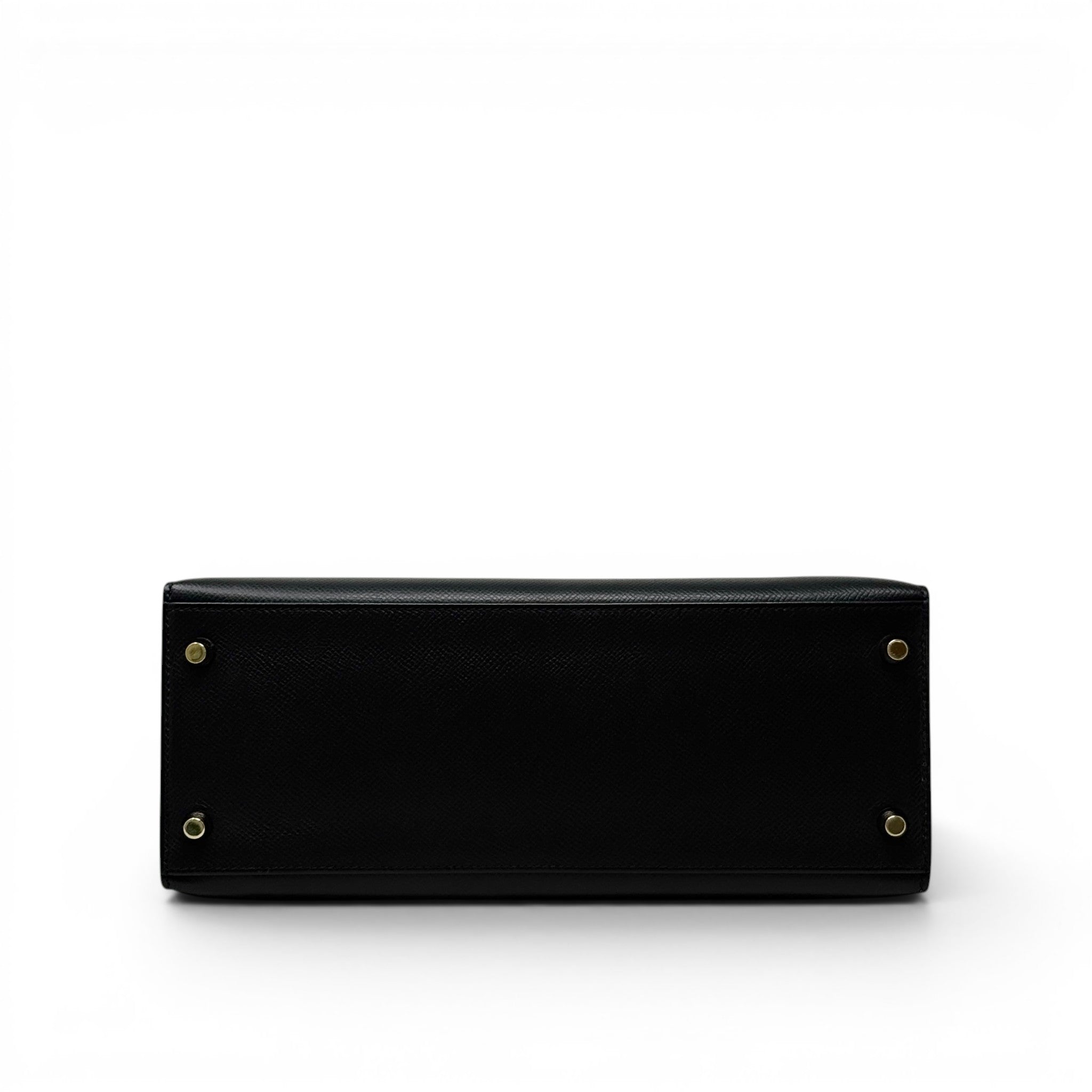 Hermes Noir Epsom Kelly 28