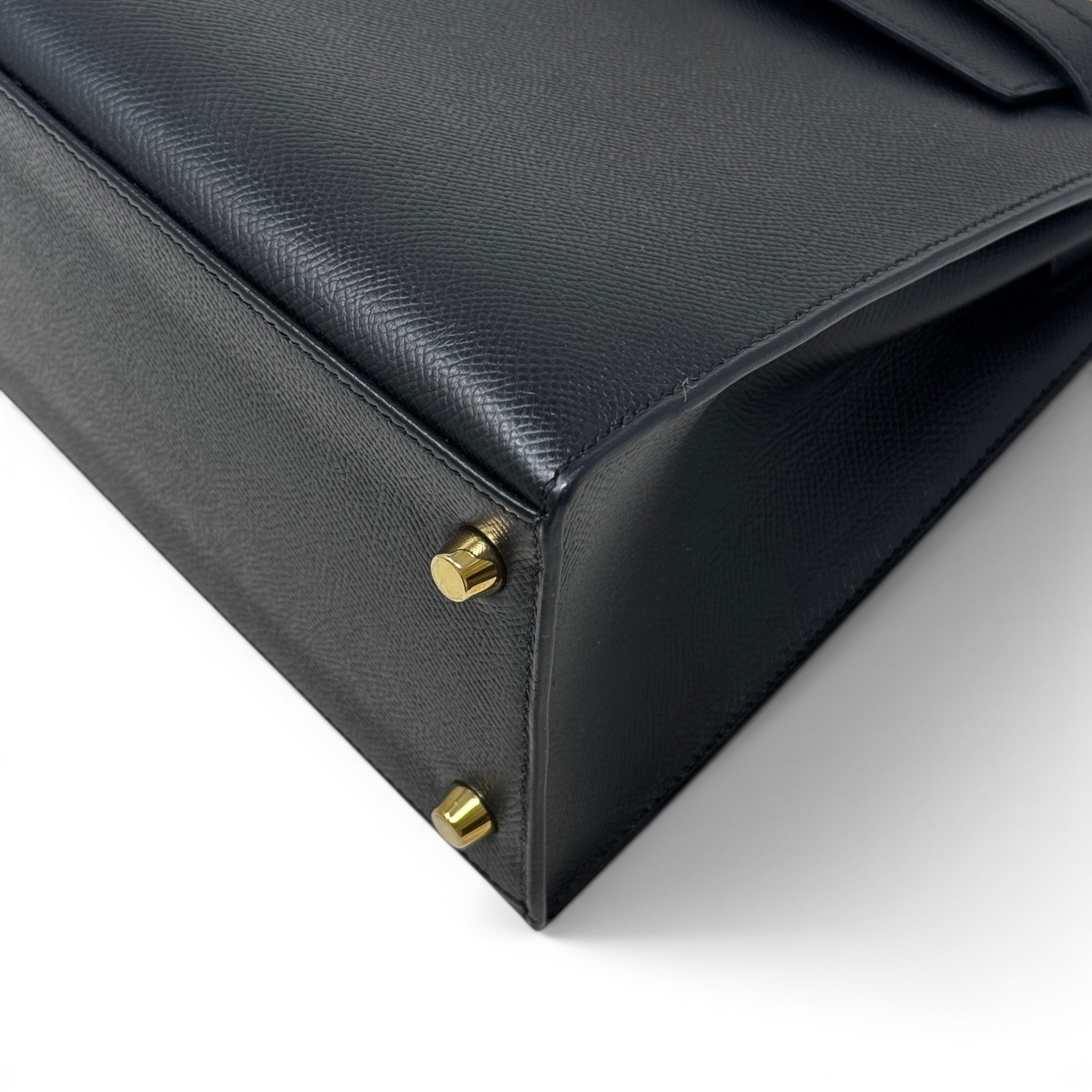 Hermes Noir Epsom Kelly 28