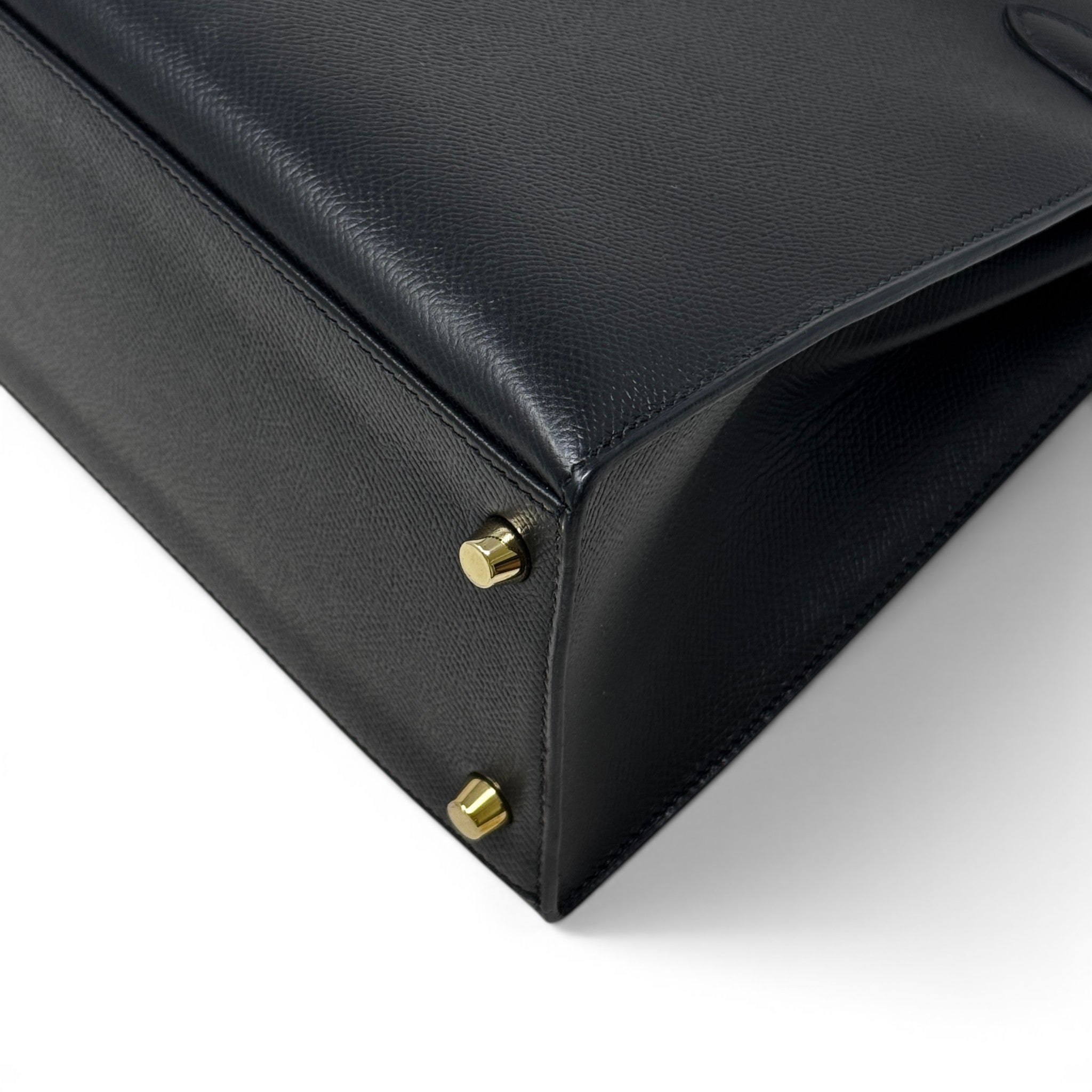 Hermes Noir Epsom Kelly 28