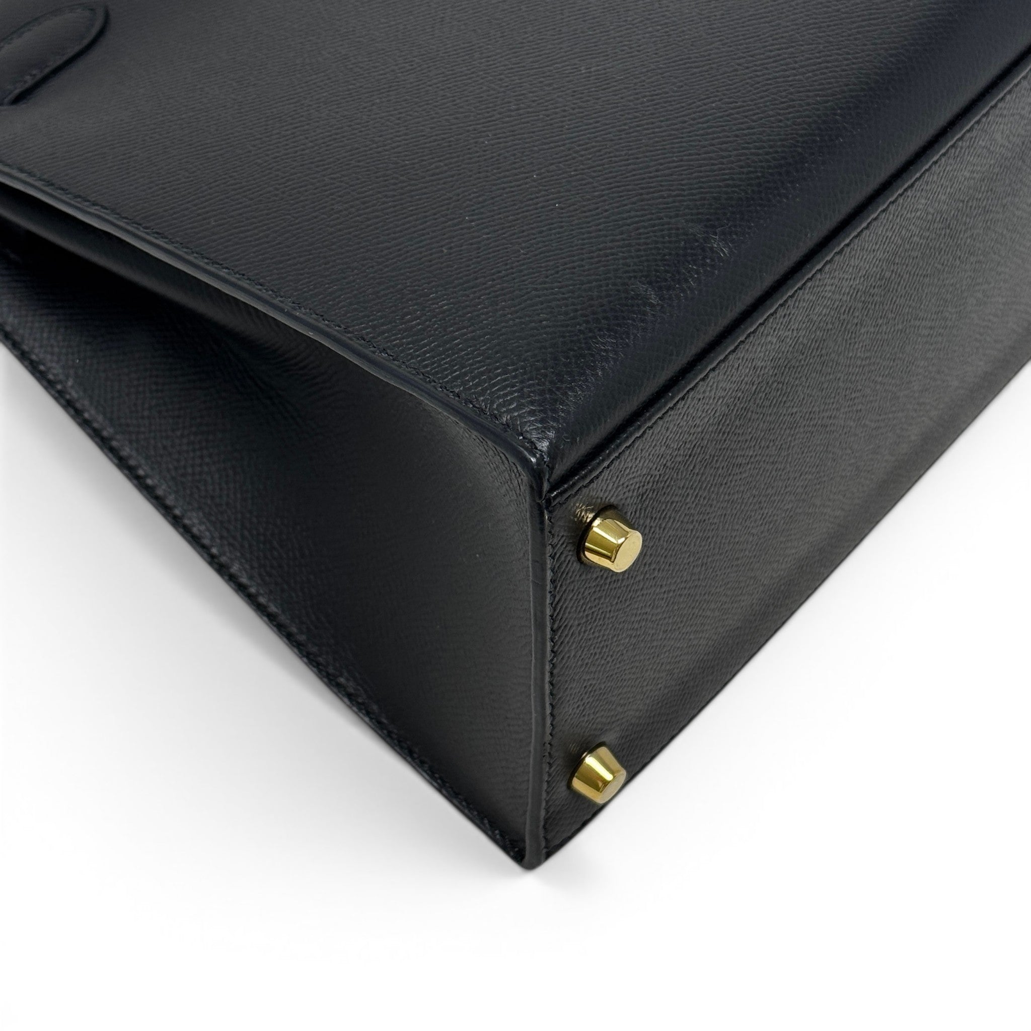 Hermes Noir Epsom Kelly 28
