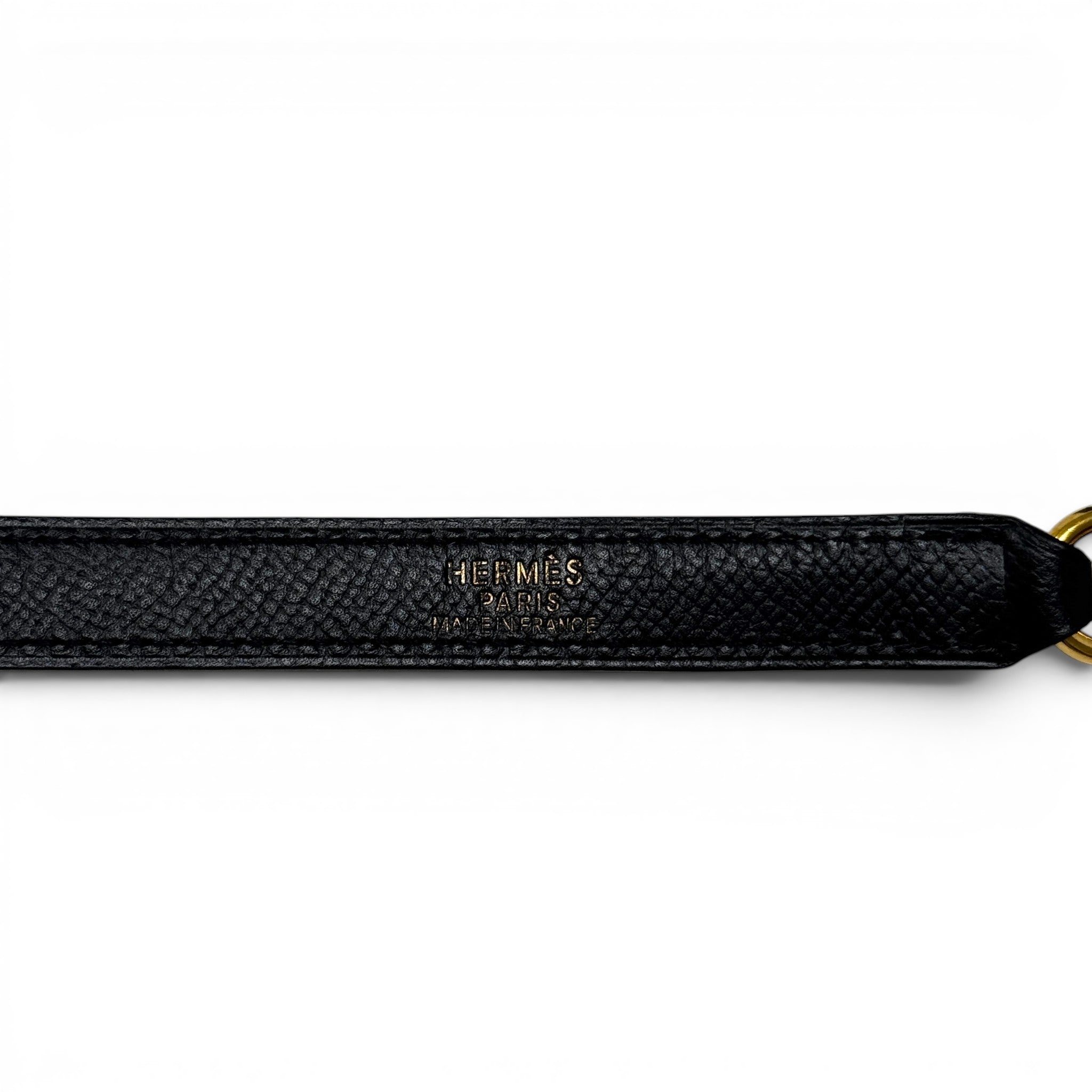 Hermes Noir Epsom Kelly 28