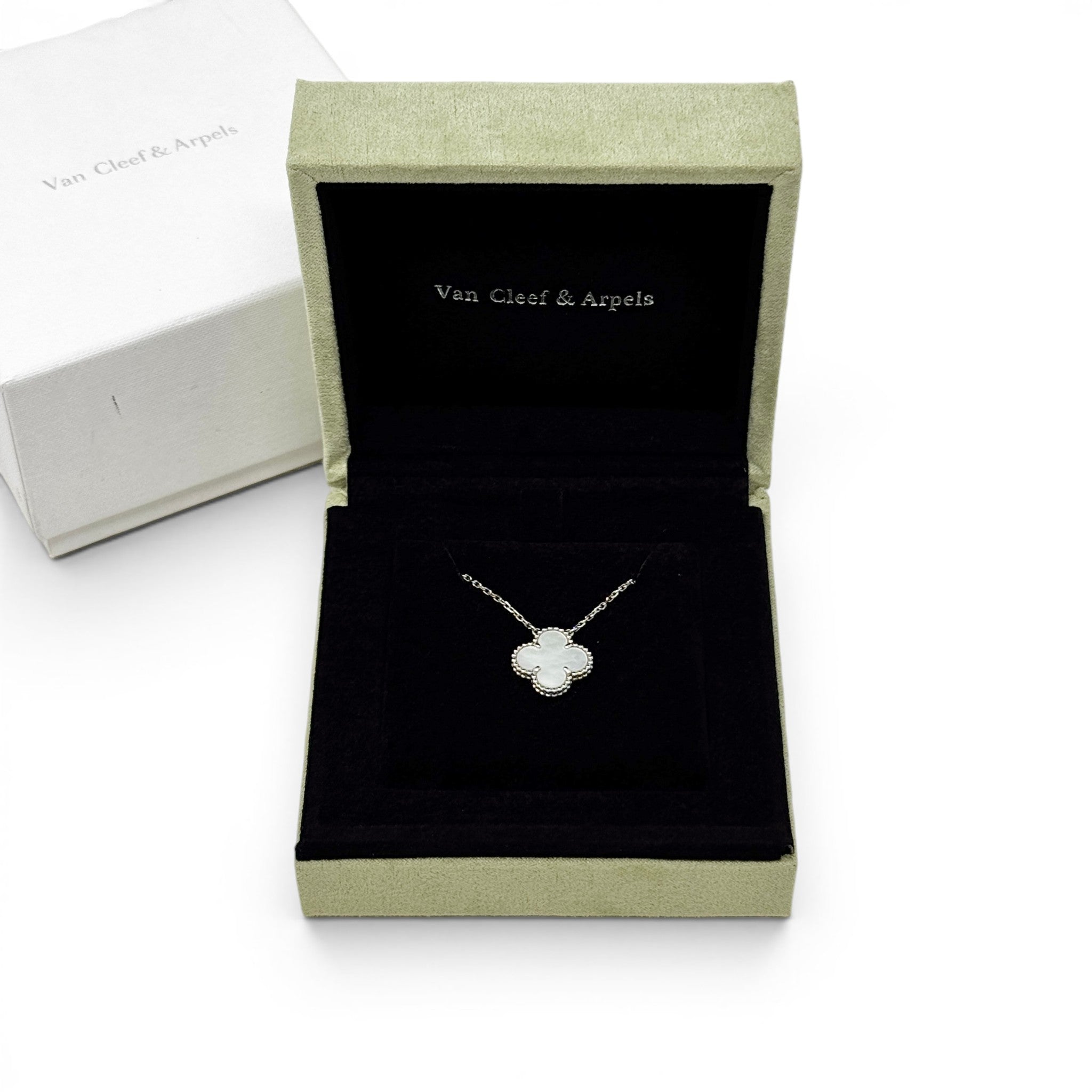 Van Cleef & Arpels Mother Of Pearl Vintage Alhambra Pendant