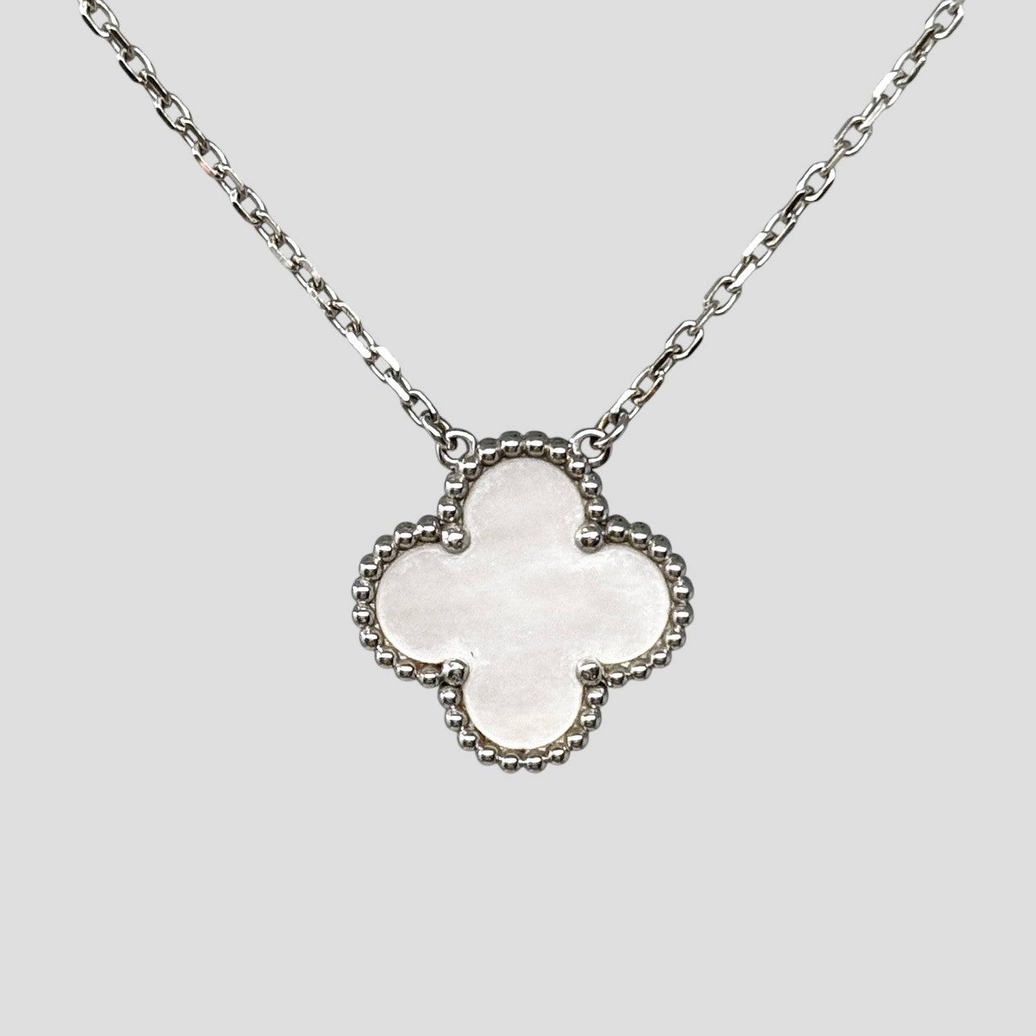 Van Cleef & Arpels Mother Of Pearl Vintage Alhambra Pendant