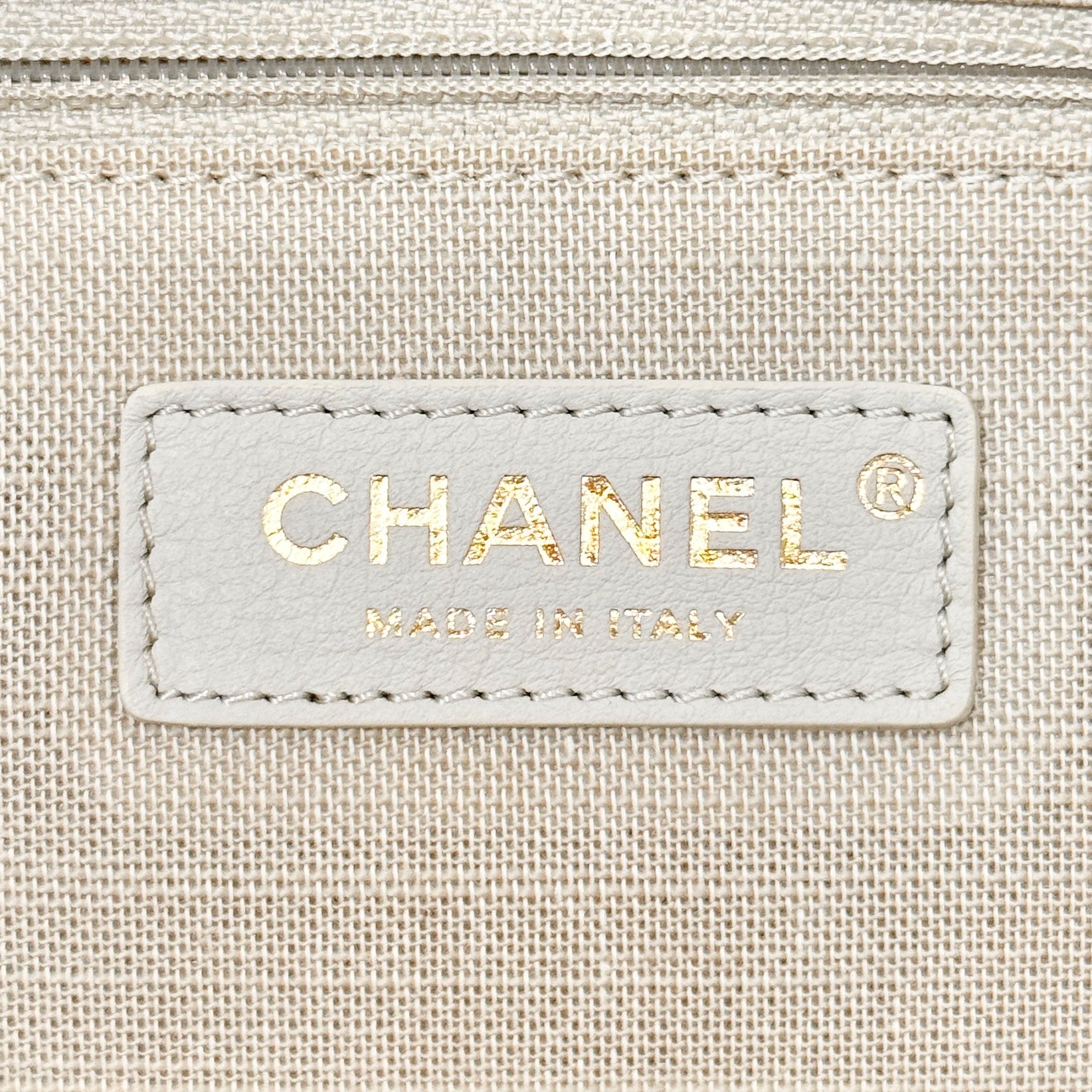 Chanel Beige Small Deauville Tote