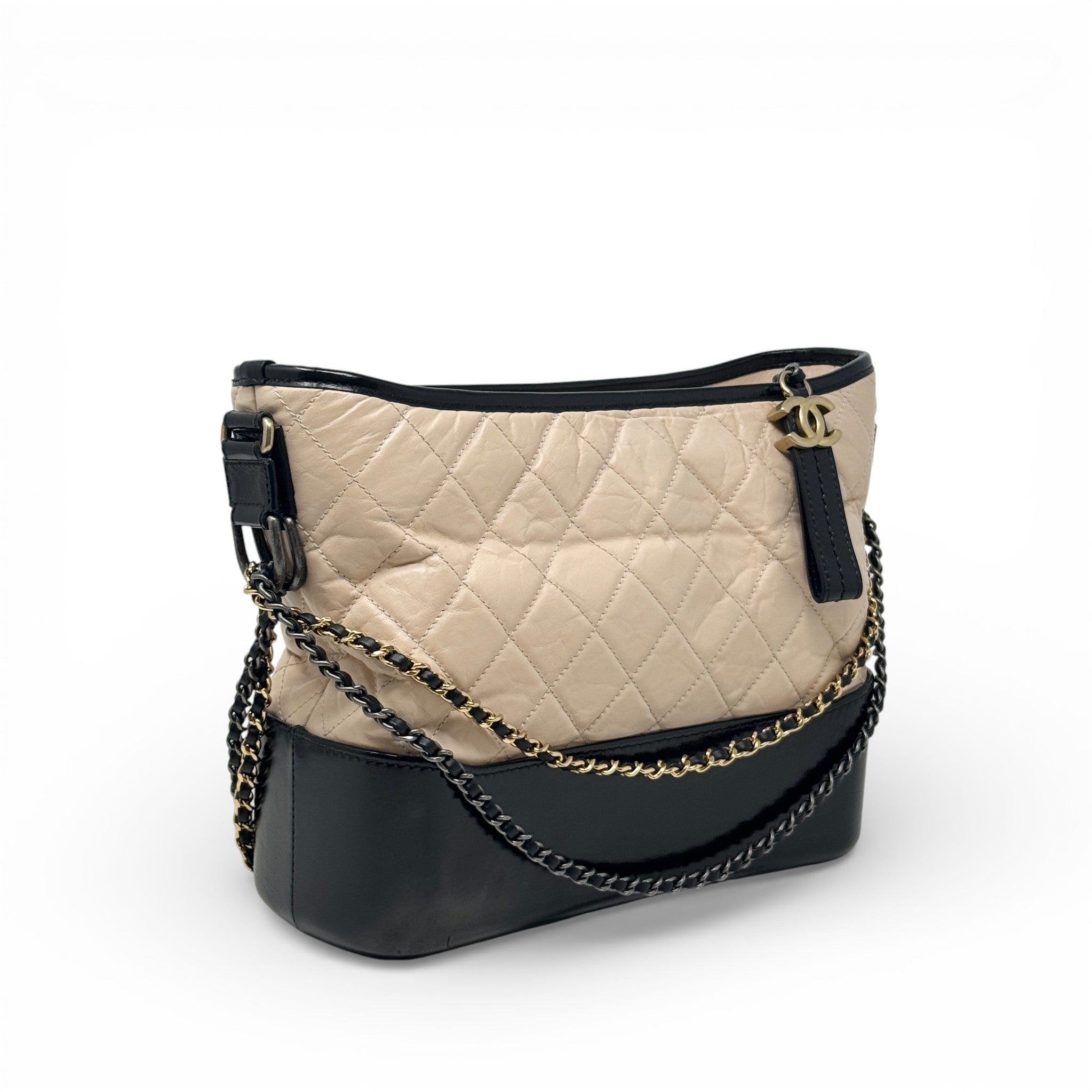 Chanel Beige Medium Gabrielle Hobo