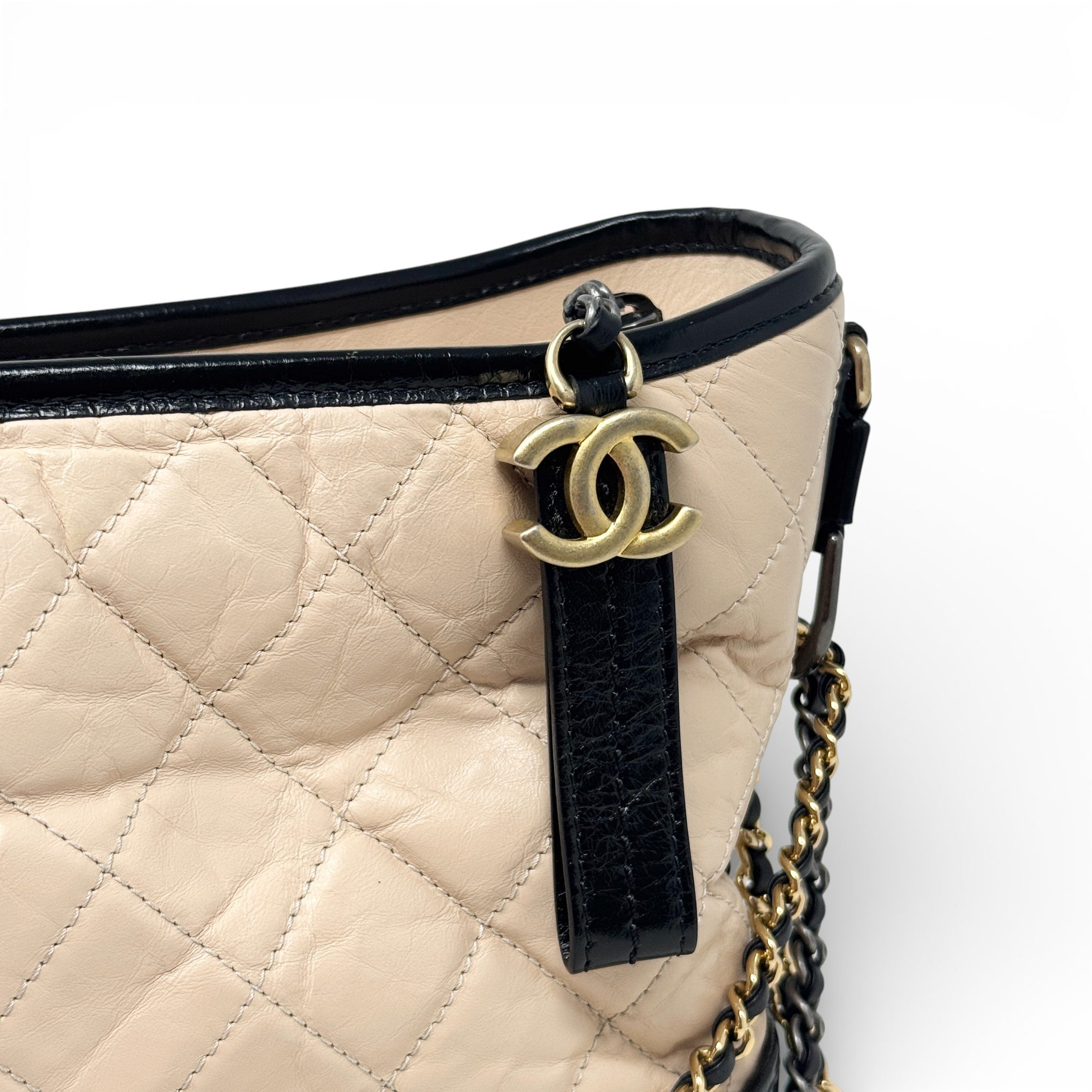 Chanel Beige Medium Gabrielle Hobo