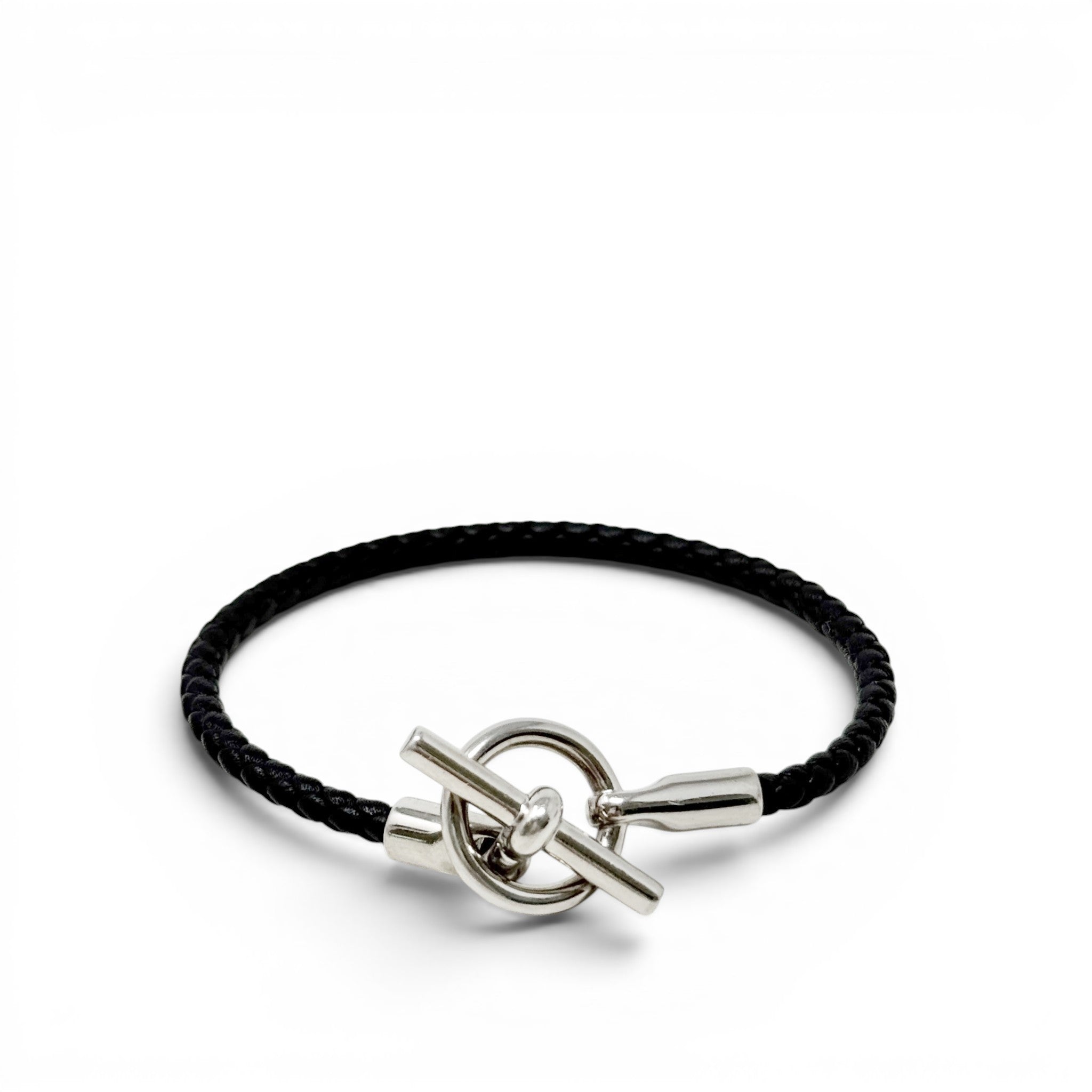 Hermes Noir Glenan Bracelet T4