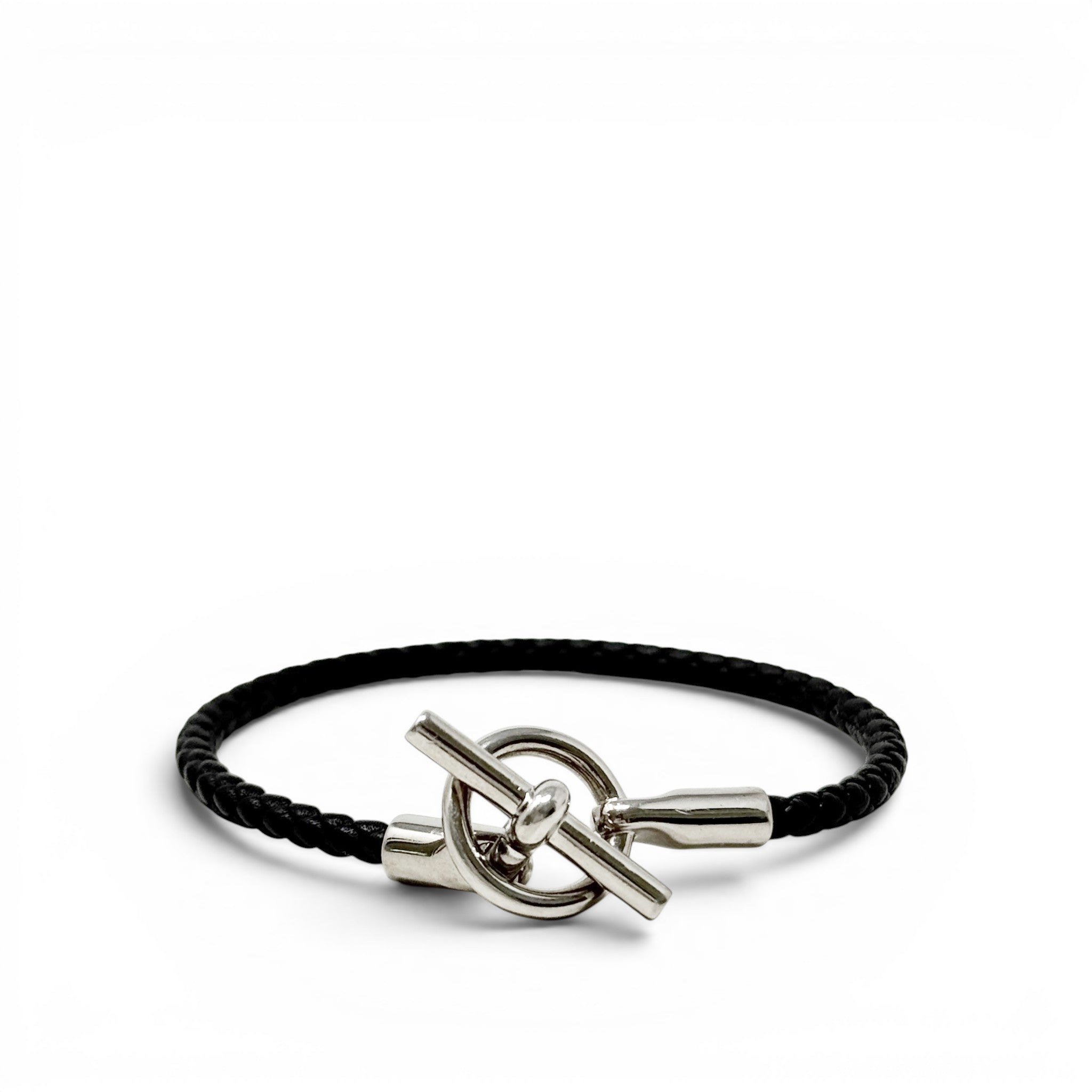 Hermes Noir Glenan Bracelet T4