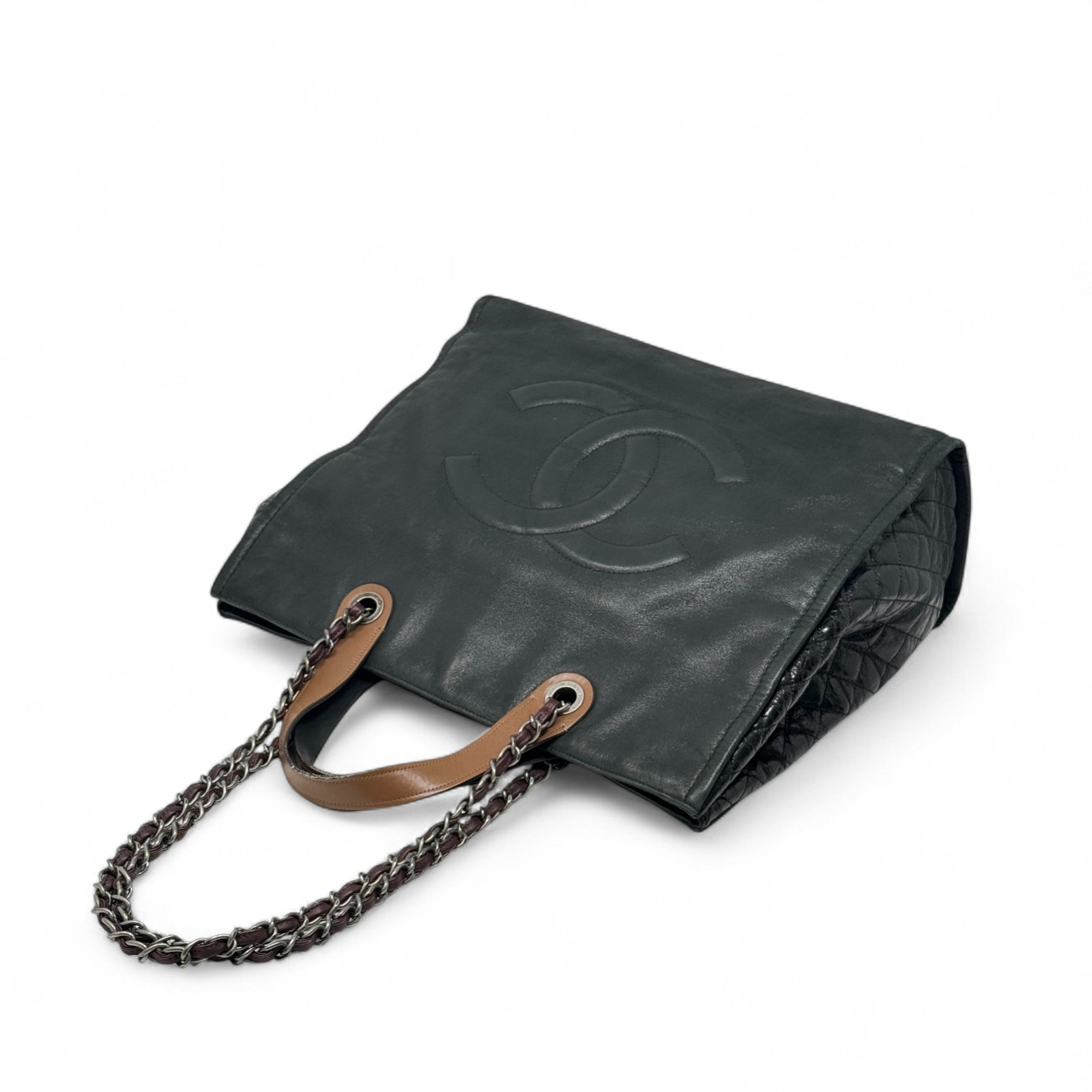 Chanel Black In The Mix Timeless Shopping Tote