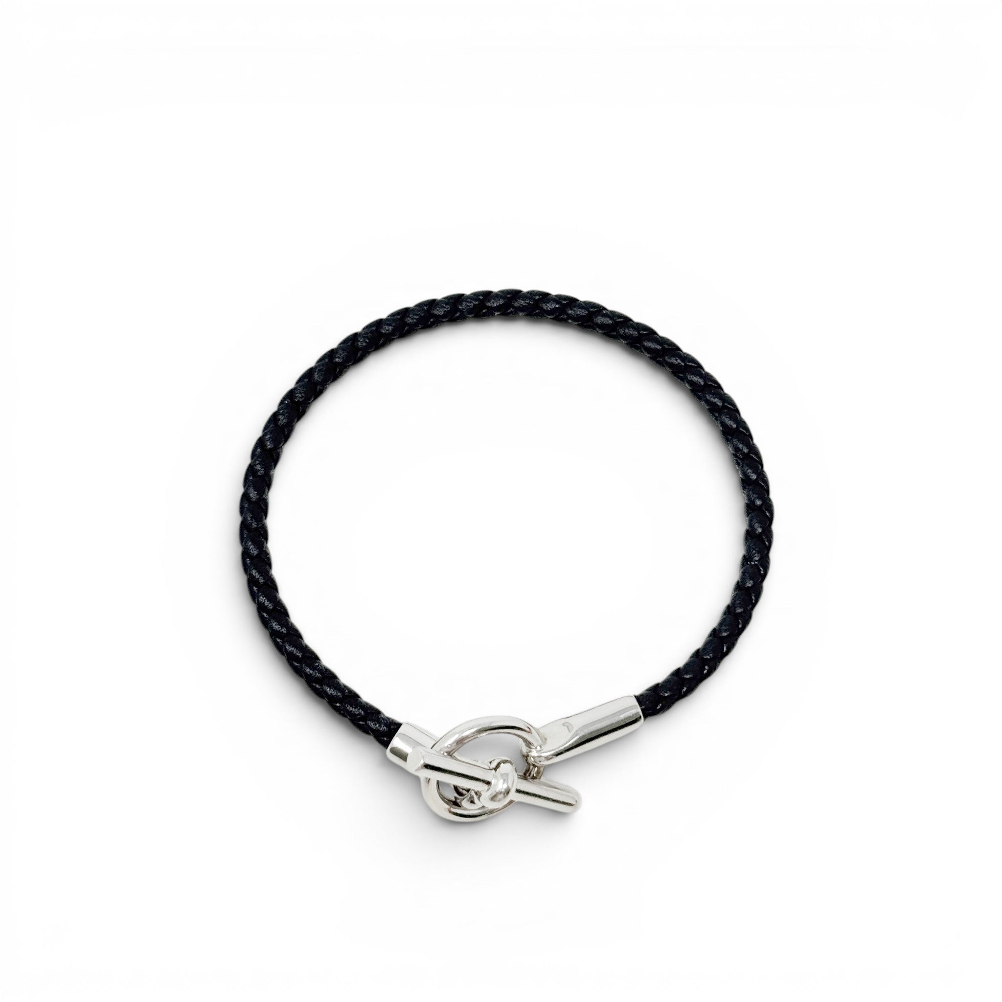 Hermes Noir Glenan Bracelet T4
