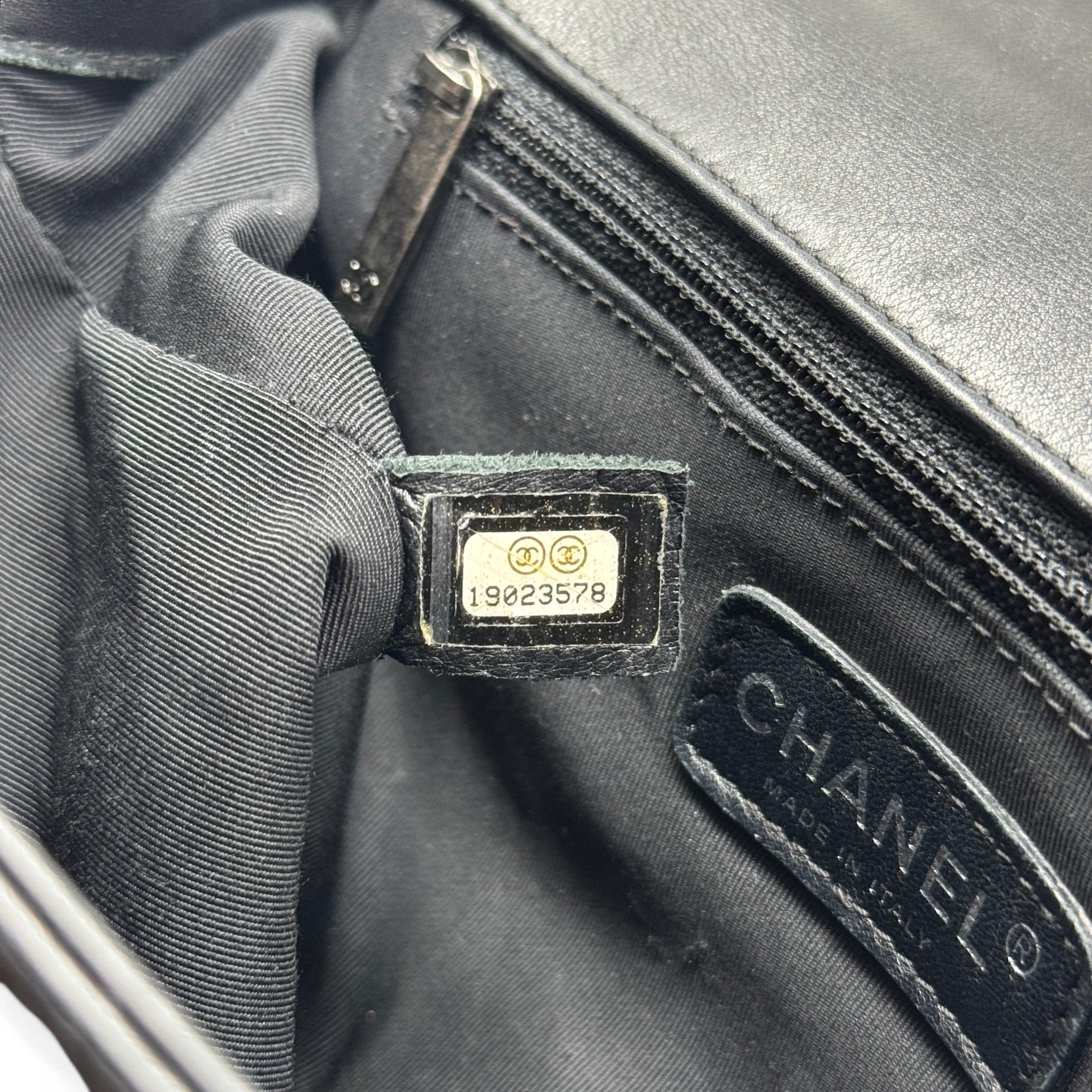 Chanel Black Large Boy Bag