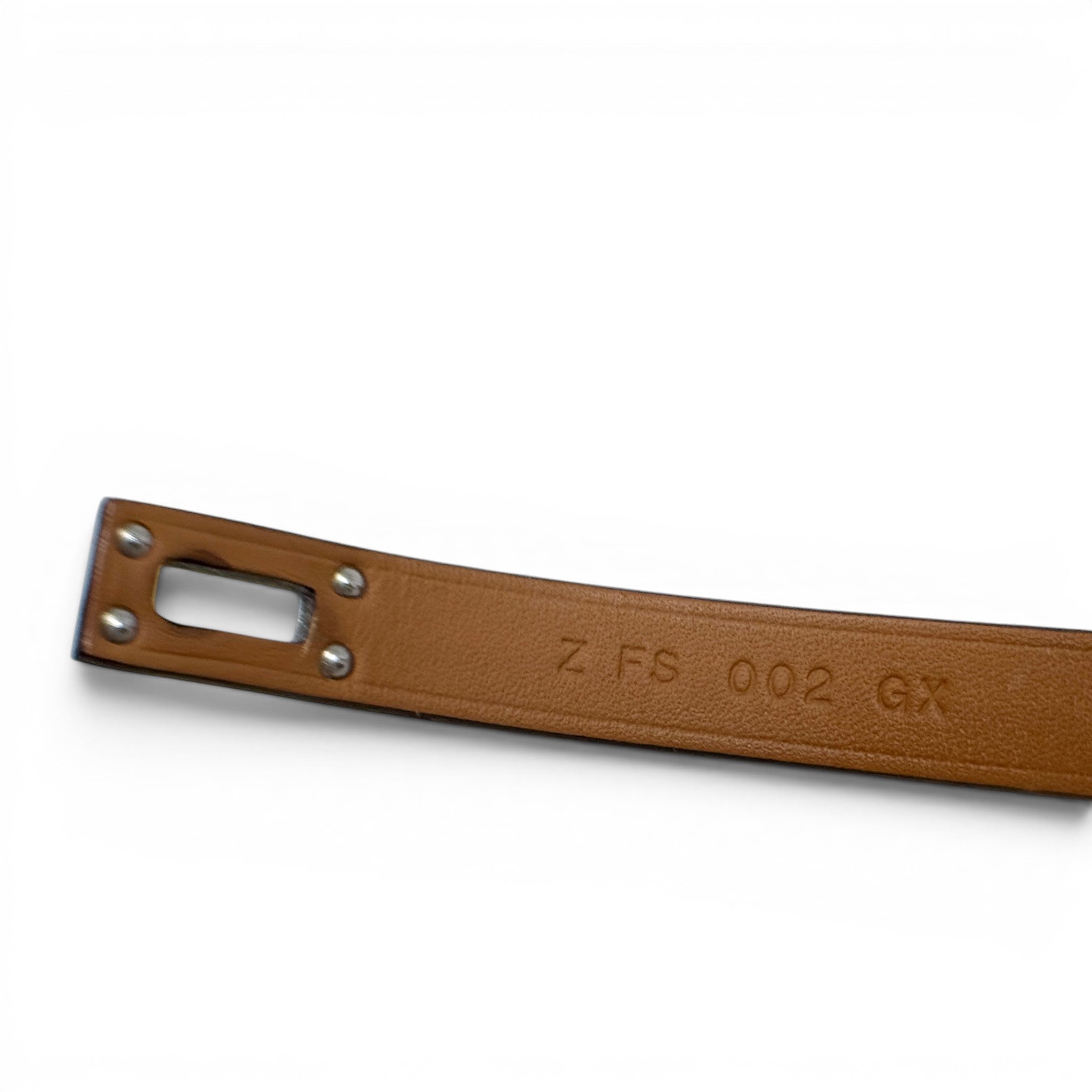 Hermes Etoupe Kelly Double Tour Bracelet T3