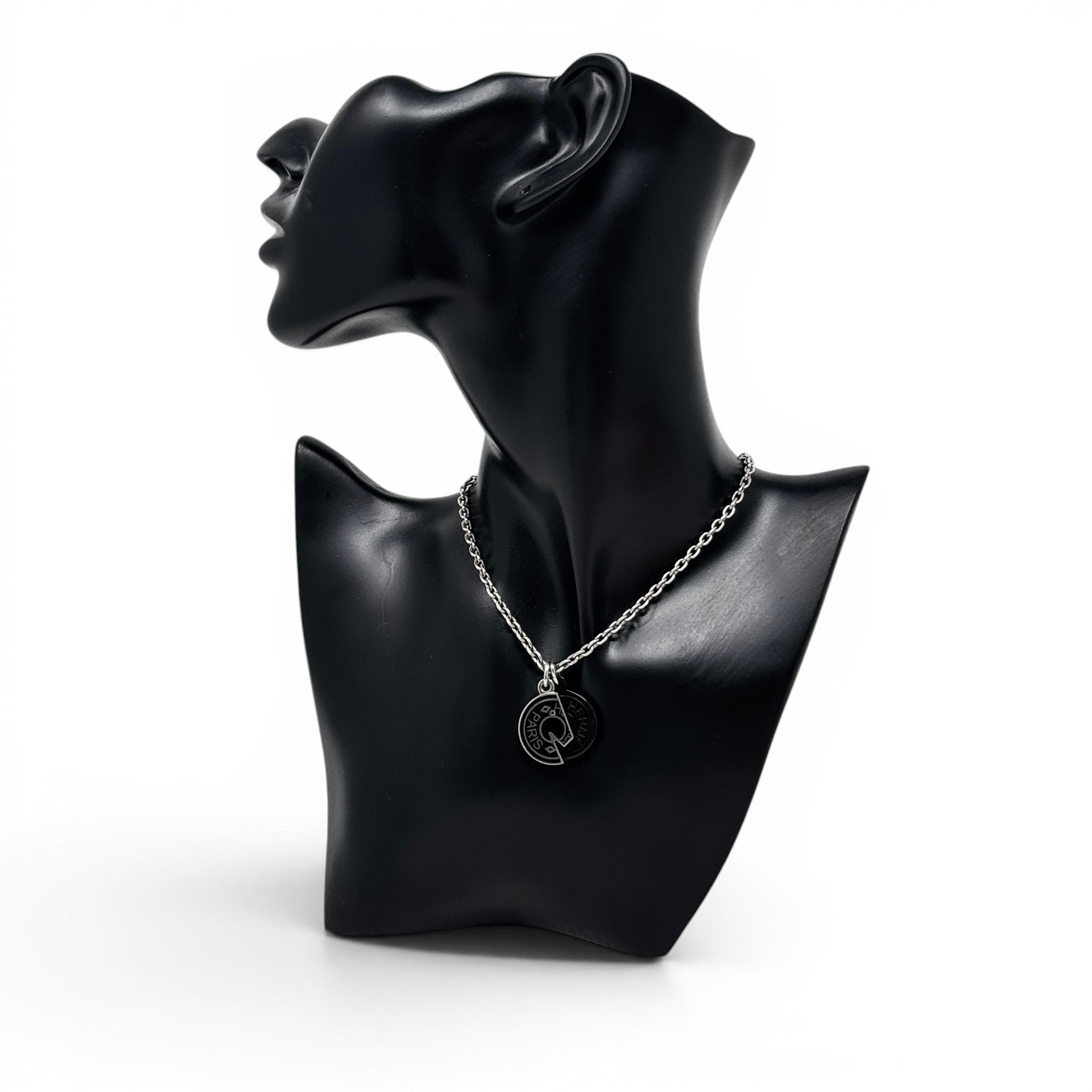 Hermes Noir Carrousel Necklace