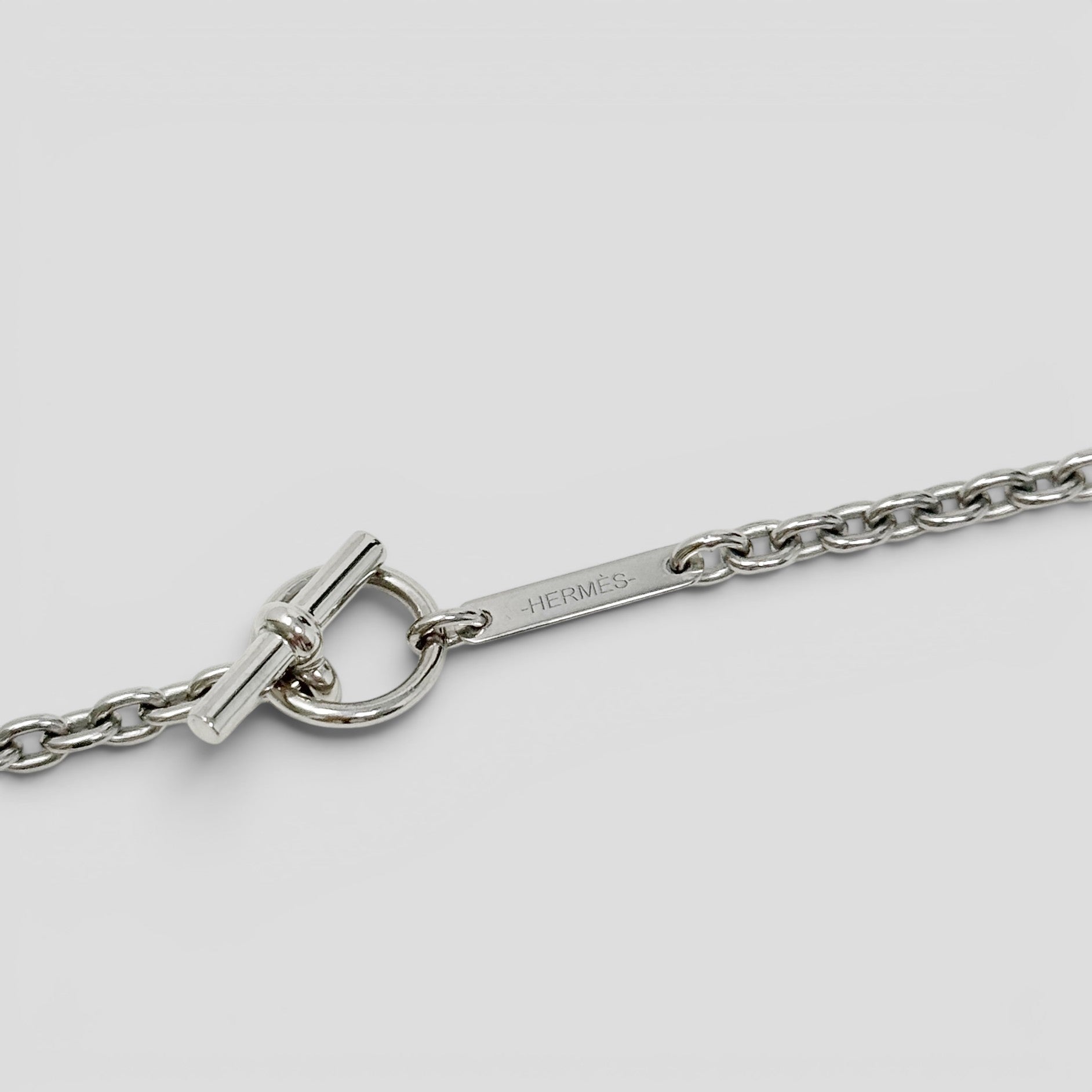 Hermes Noir Carrousel Necklace