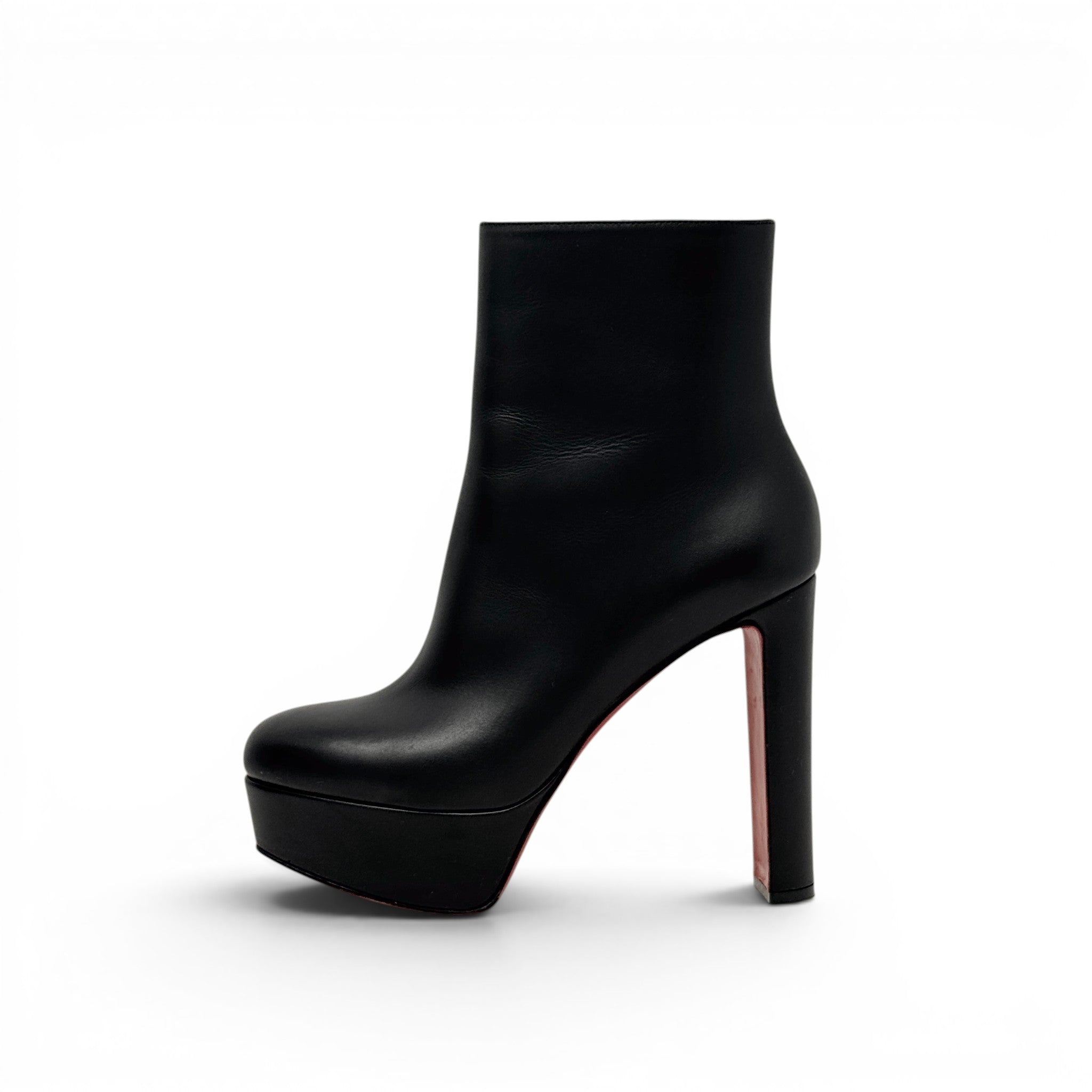 Christian Louboutin Black Loo Booty 130