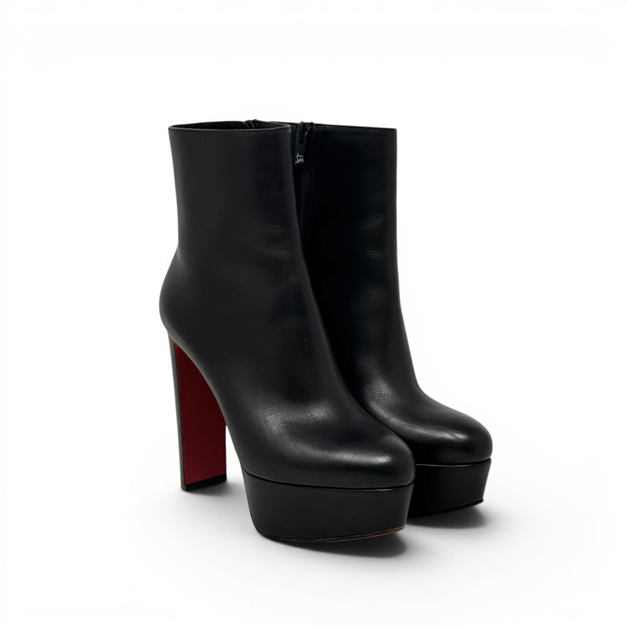 Christian Louboutin Black Loo Booty 130