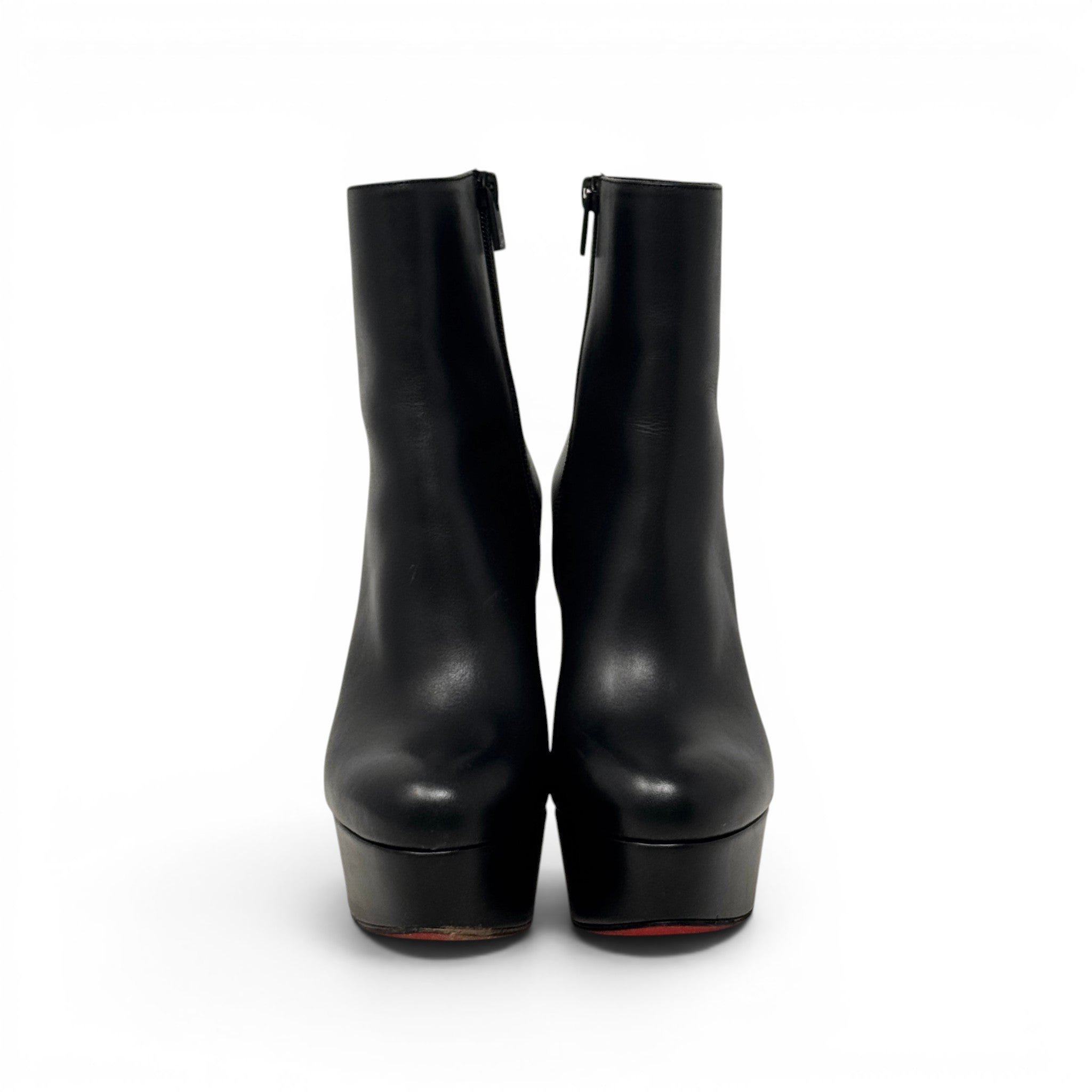 Christian Louboutin Black Loo Booty 130