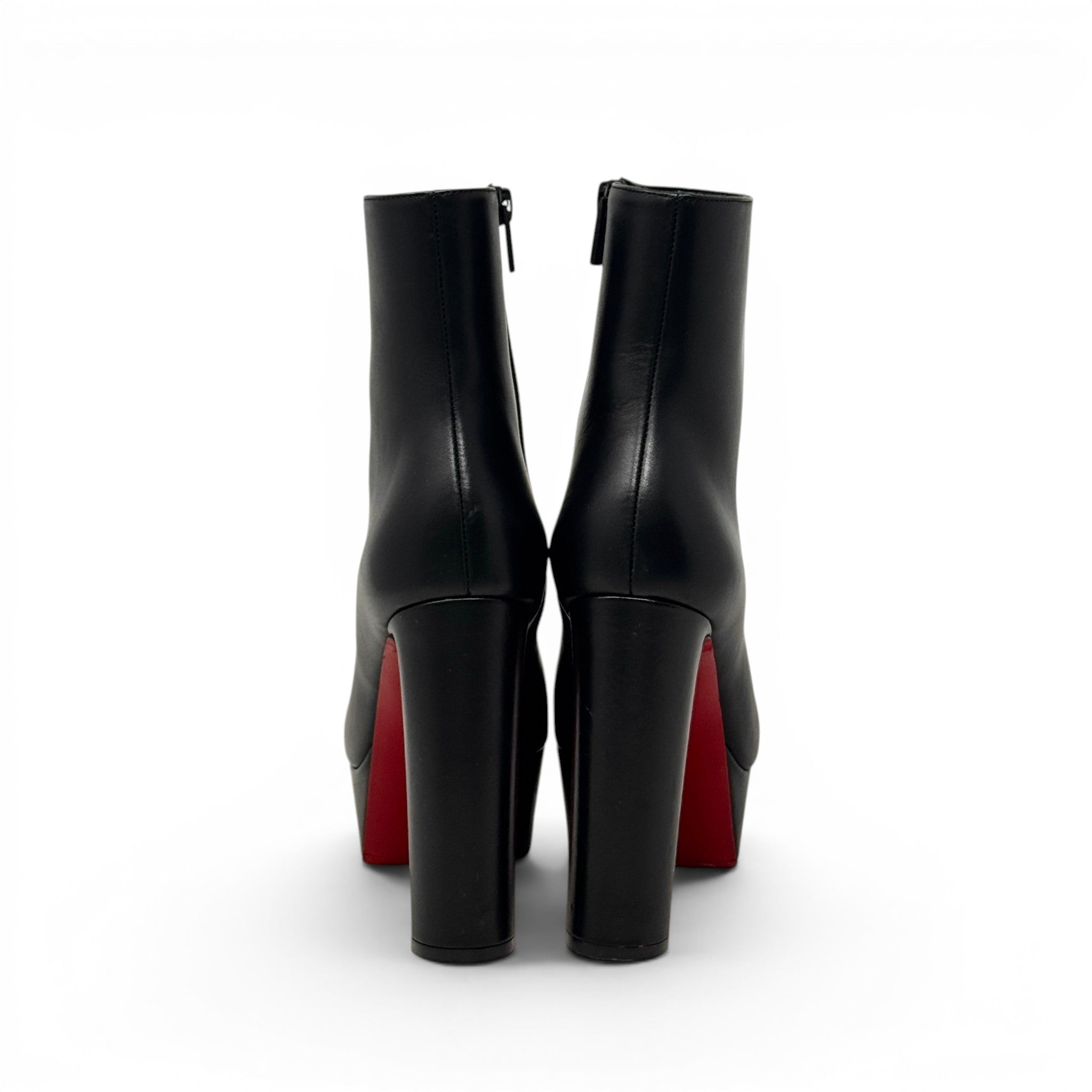 Christian Louboutin Black Loo Booty 130