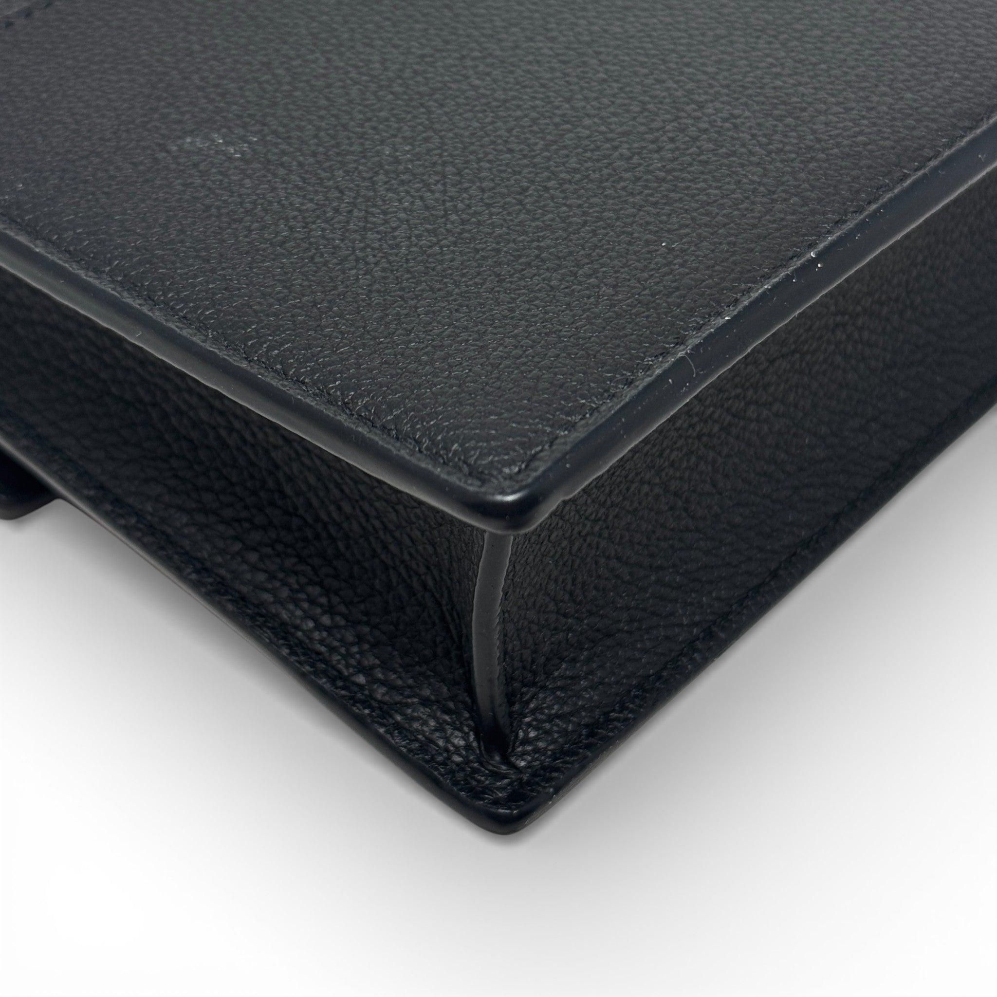 Louis Vuitton Black MylockMe Chain Pochette