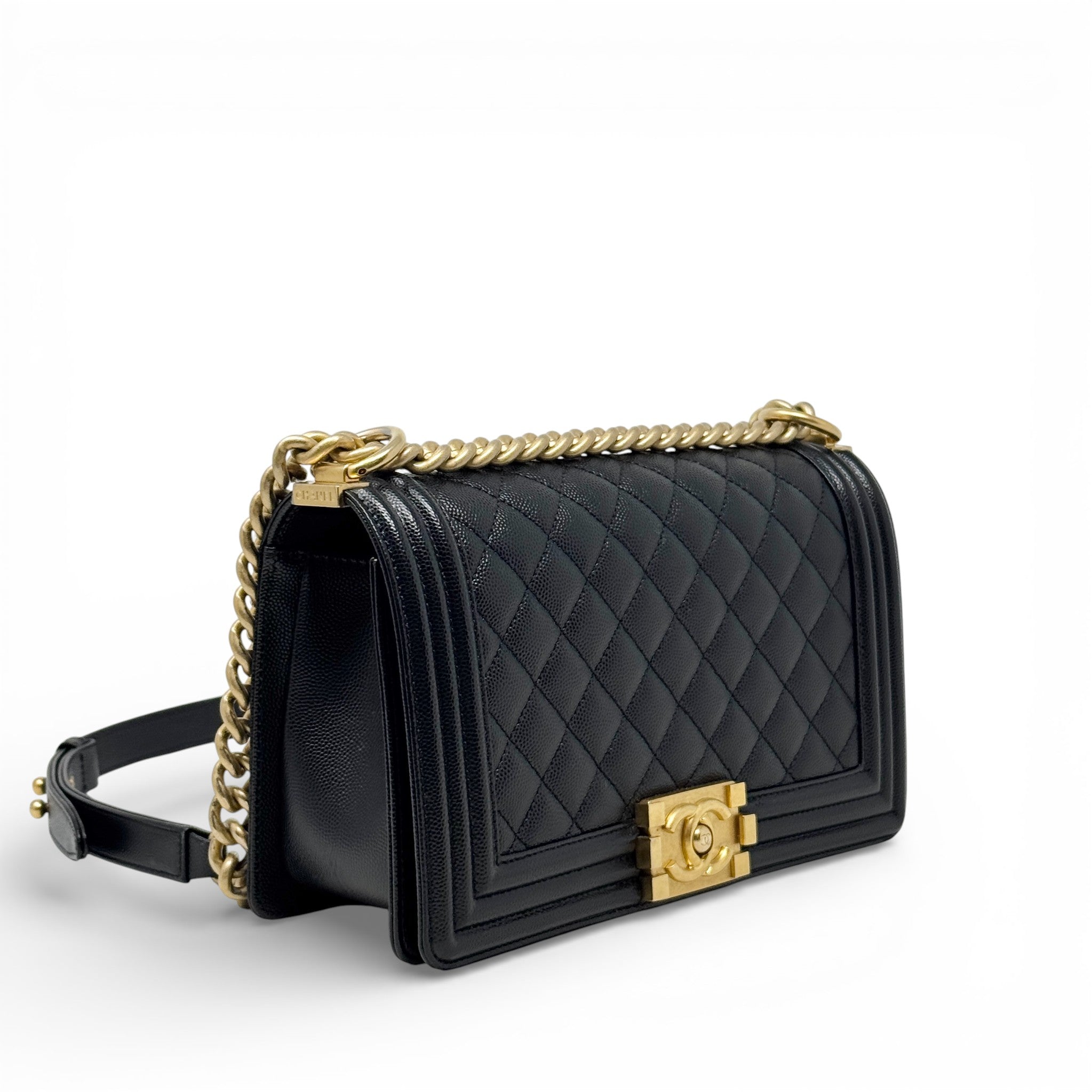 Chanel Black Medium Boy Bag
